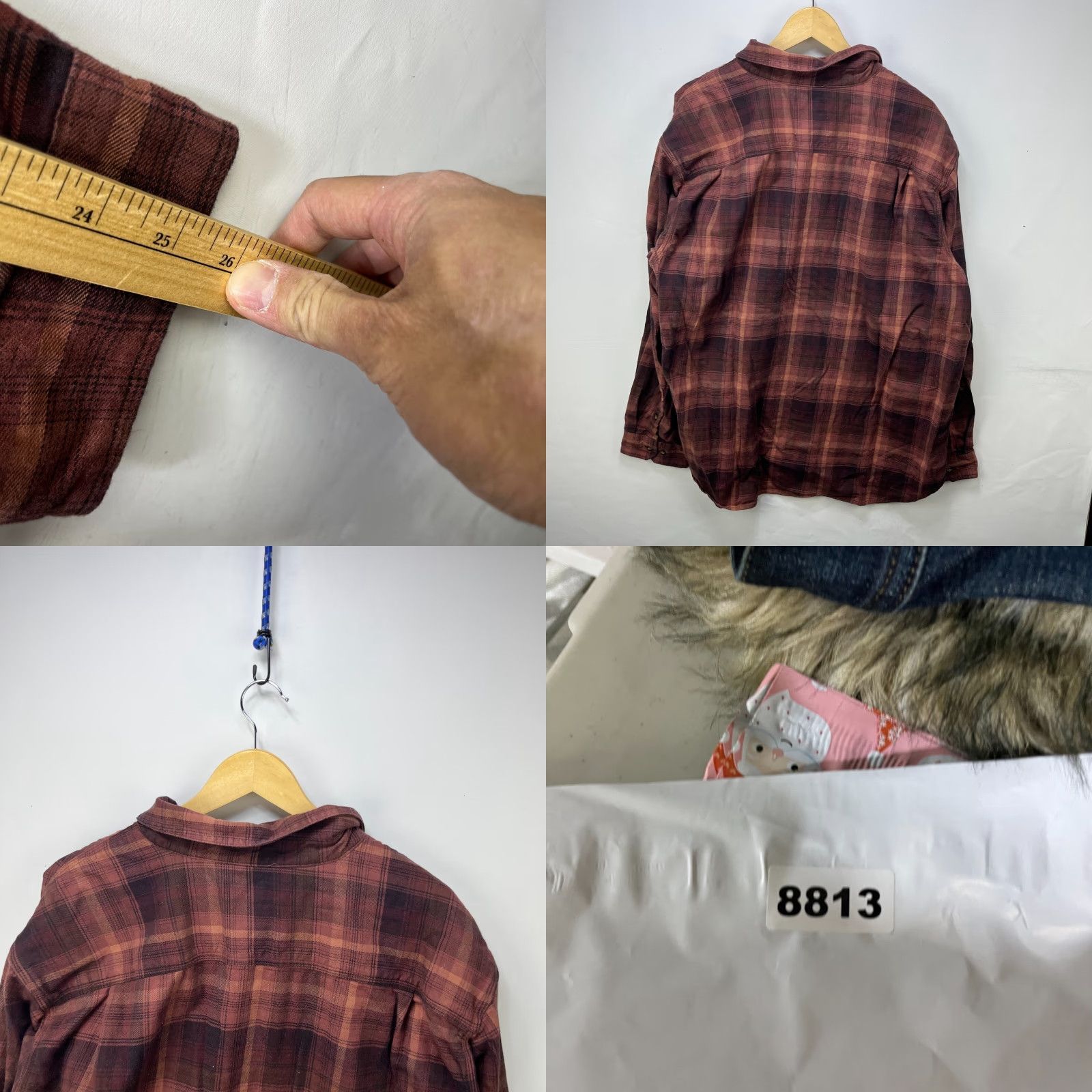 Carhartt VINTAGE Carhartt Plaid Button-Up Long Sleeve Shirt XL Red Men Size US XL / EU 56 / 4 - 8 Thumbnail