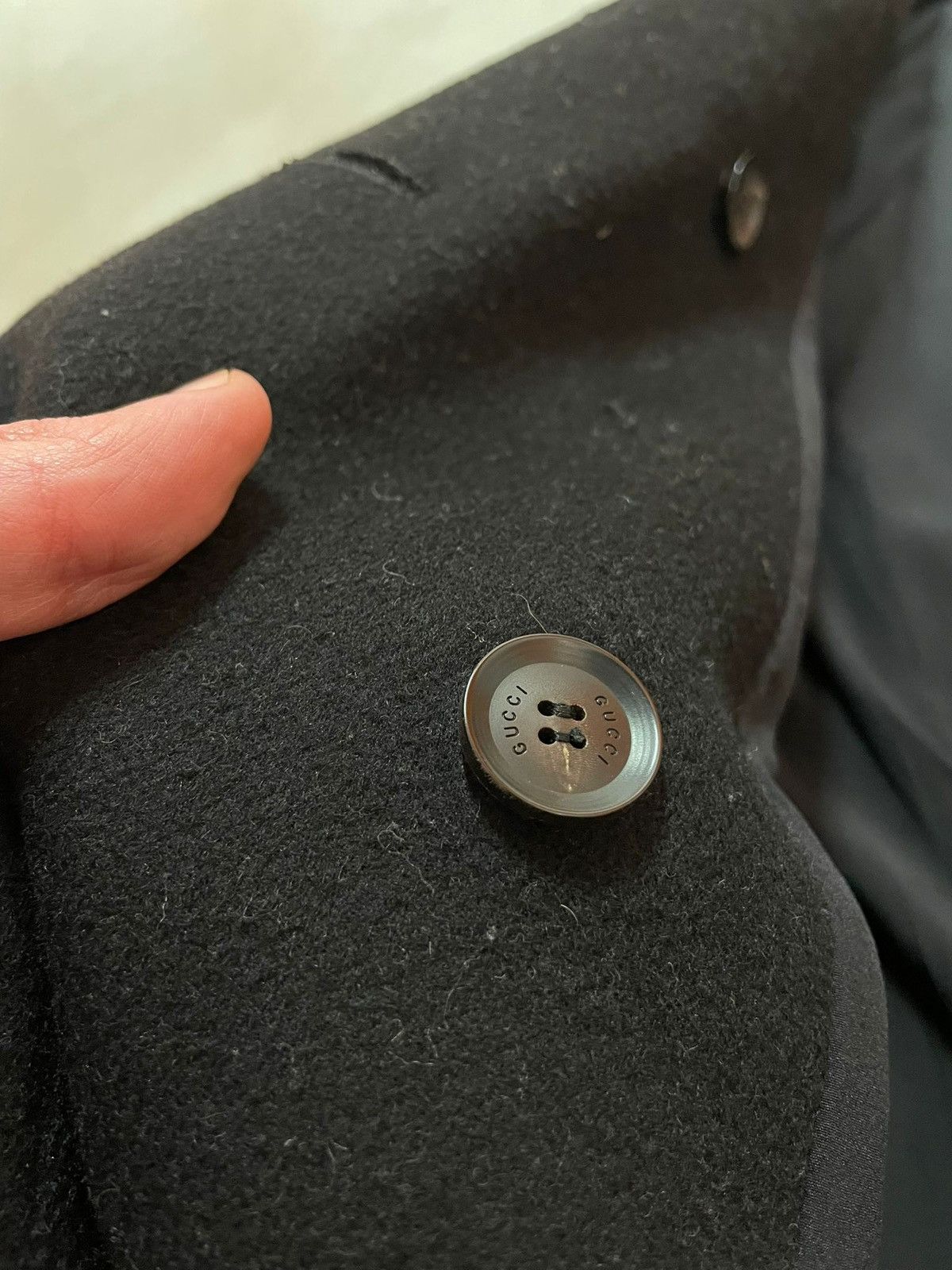Gucci Vintage Gucci Wool Jacket Trench Coat Size S / US 4 / IT 40 - 10 Thumbnail