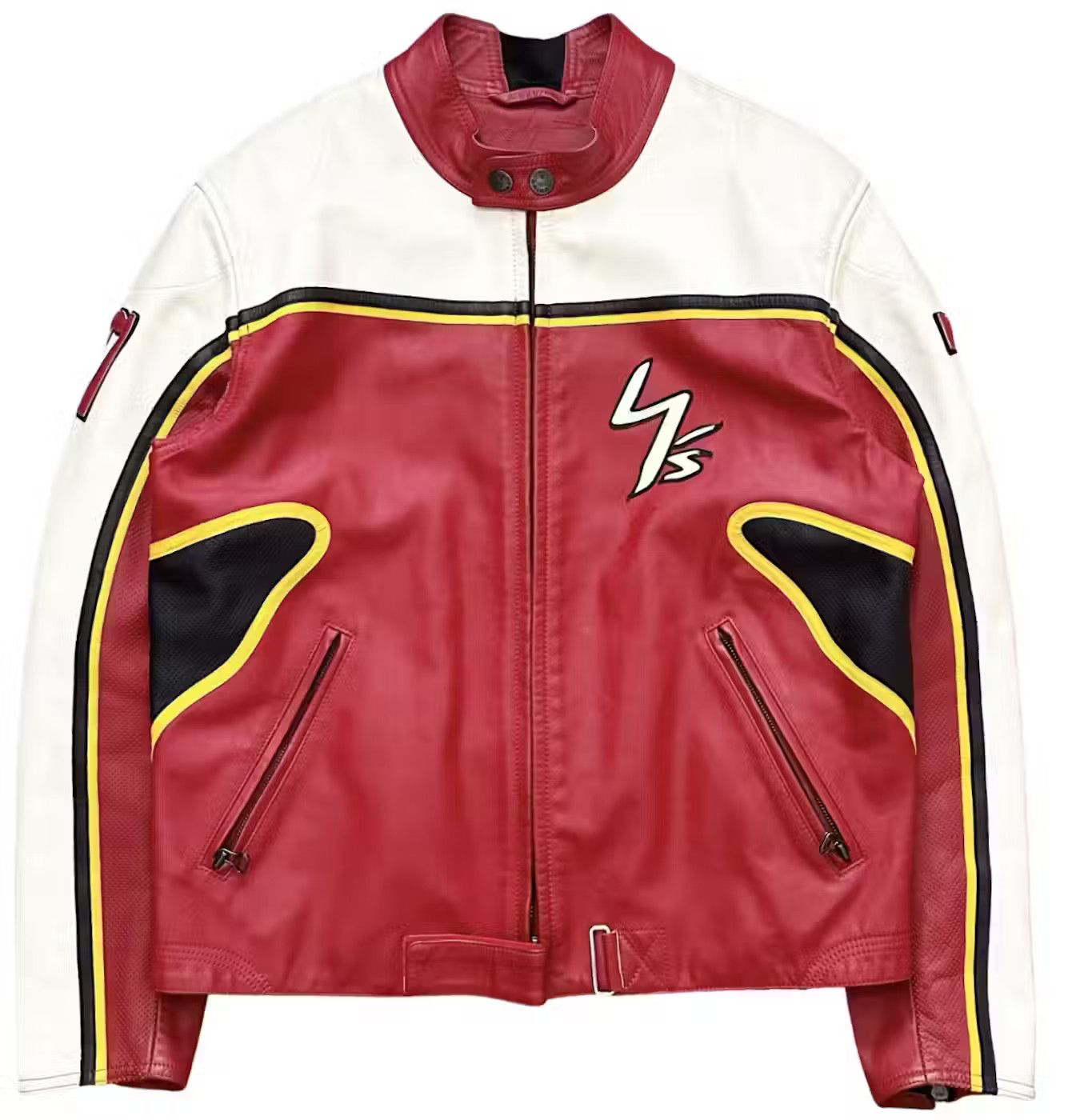 Yohji Yamamoto Yohji Yamamoto x Dainese 7 Leather Jacket | Grailed