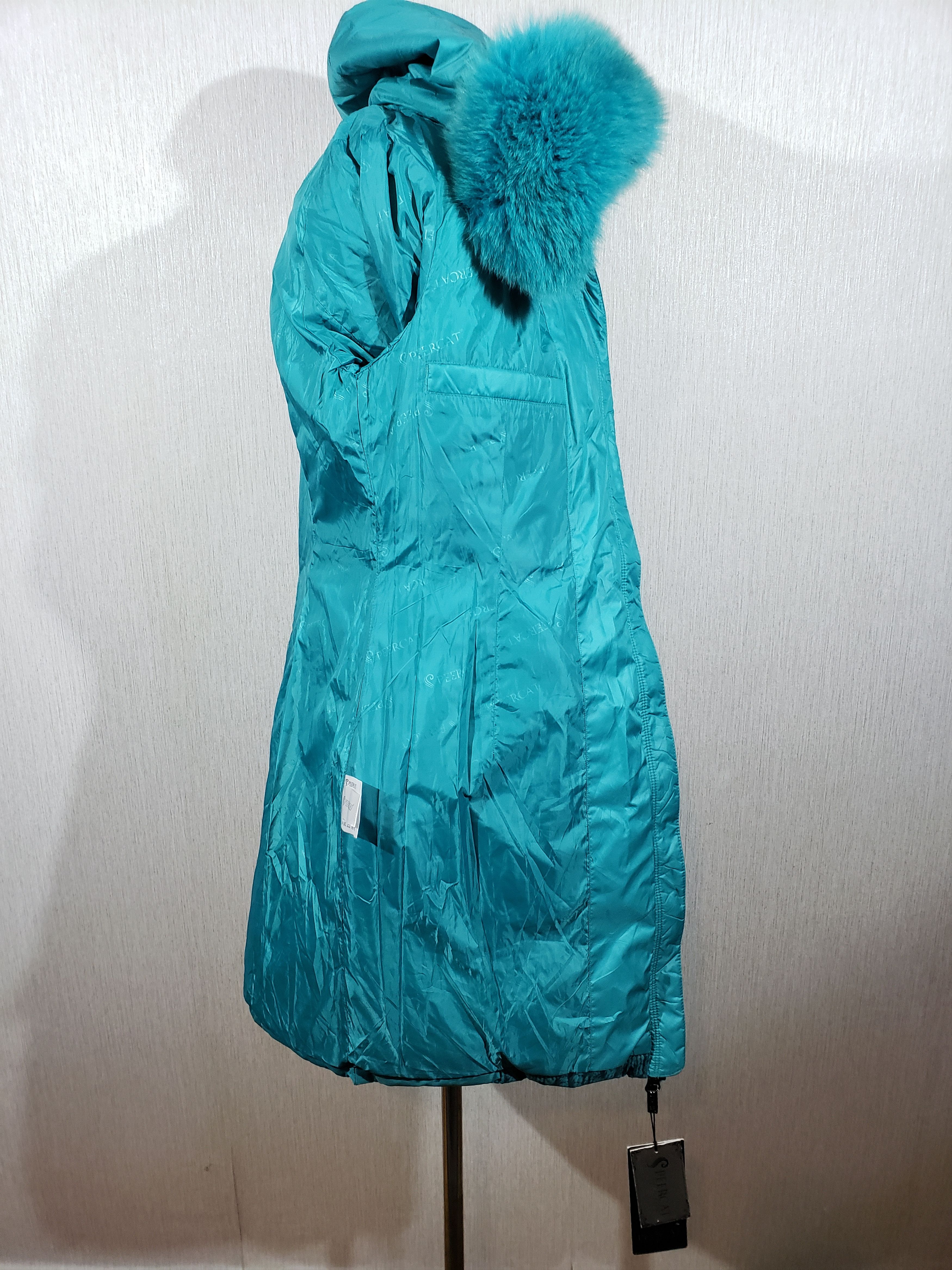 Other Stylish insulated down jacket with a plastic zipper. Size M / US 6-8 / IT 42-44 - 8 Thumbnail