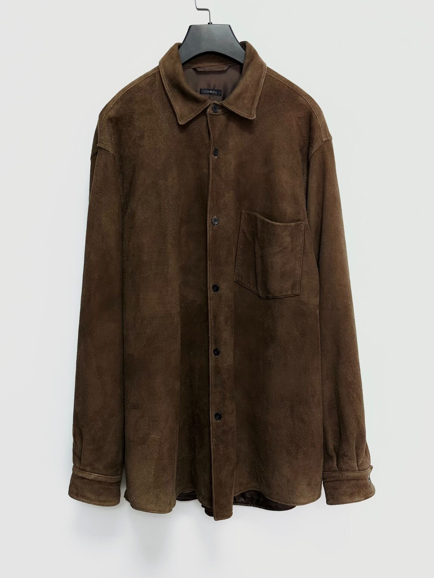 Comoli comoli Dark Brown Deerskin Shirt Size US M / EU 48-50 / 2 - 1 Thumbnail