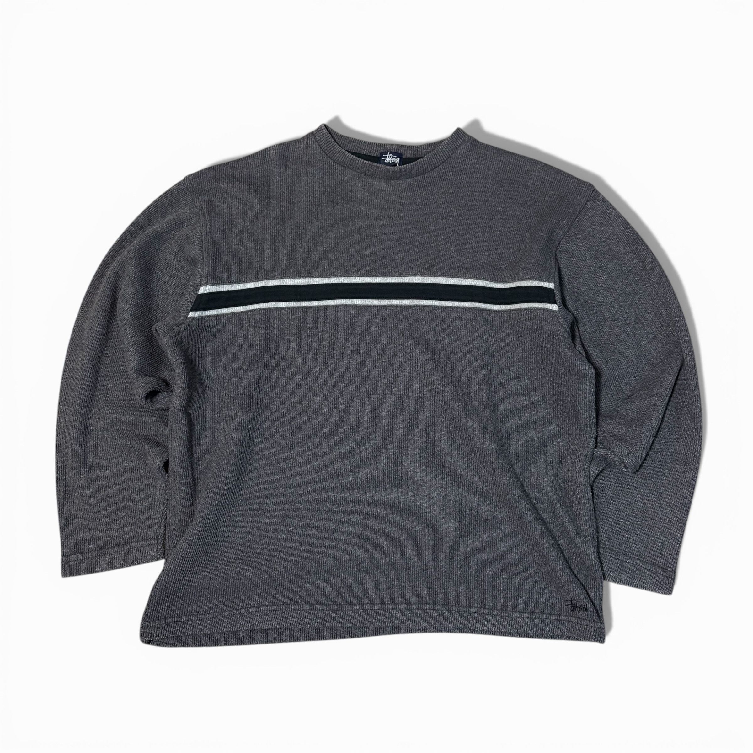 Stussy Stussy COTTON SLUB RIB CREW | Grailed