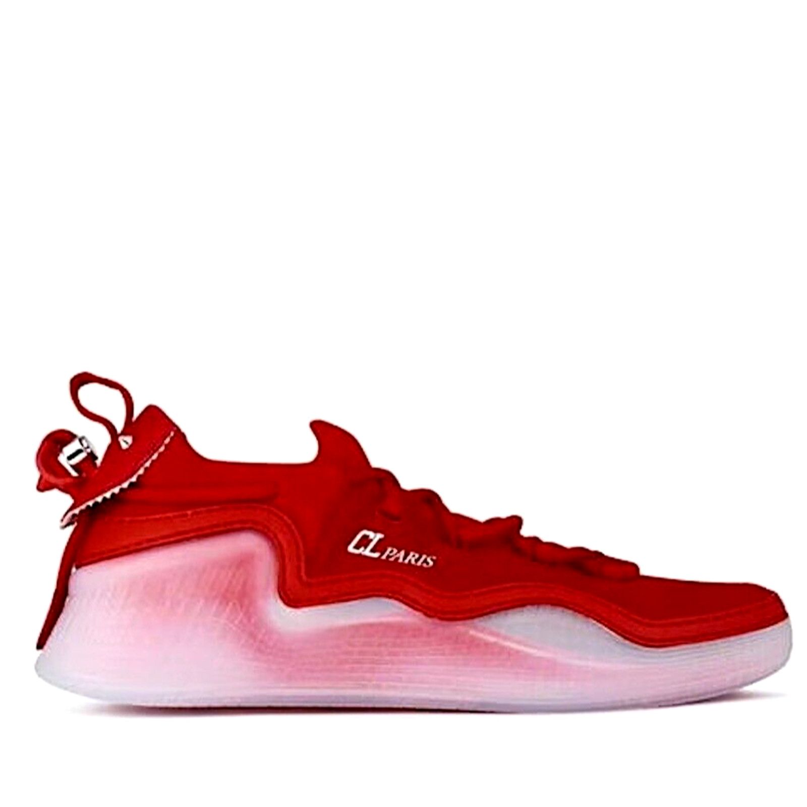 Christian Louboutin Arpoador Donna Suede Sneakers Red 37.5