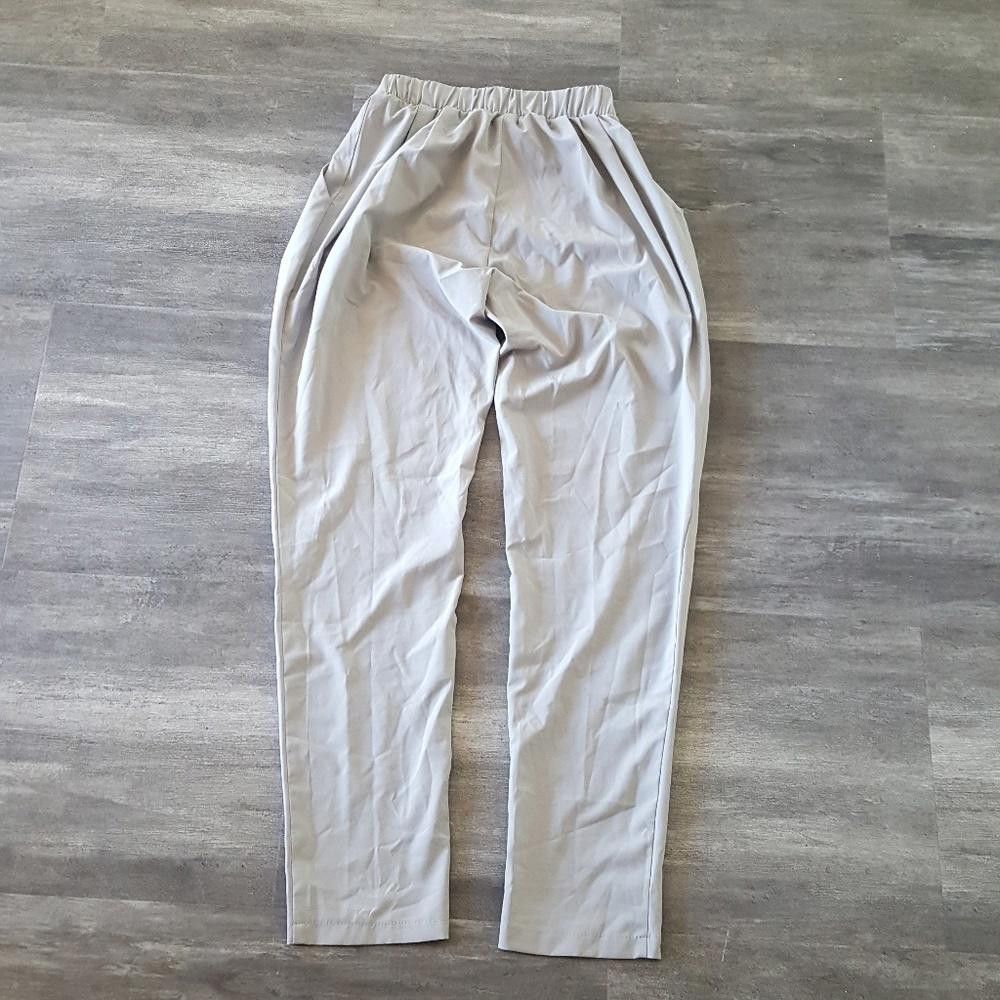 Designer Grey High Waisted Estam Pant Size 30" / US 8 / IT 44 - 2 Thumbnail