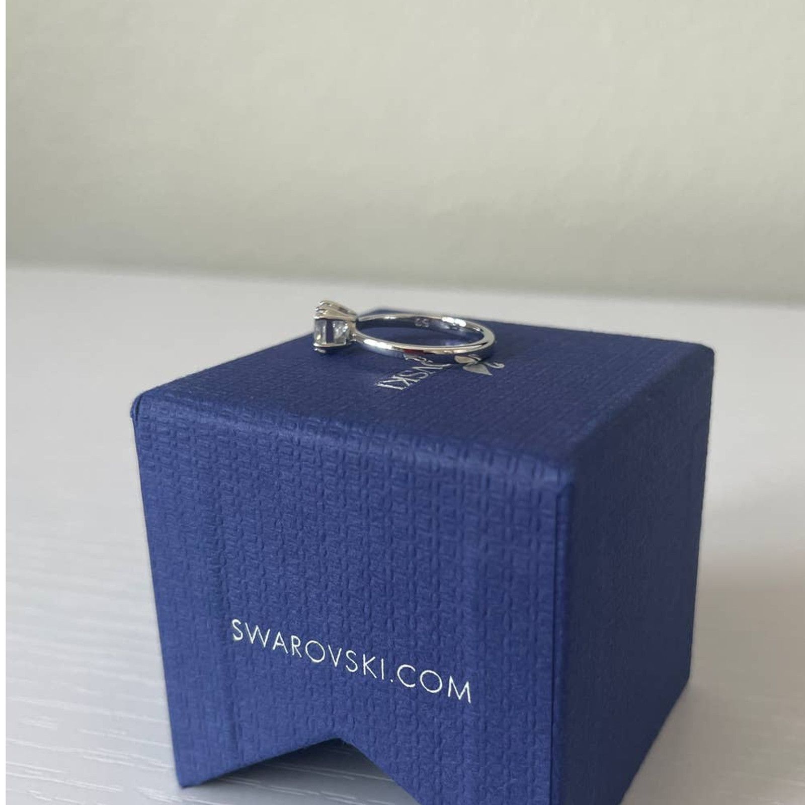 Swarovski Swarovski Attract ring Square Rhodium plated size 9 / EUR 60 Size ONE SIZE - 5 Thumbnail