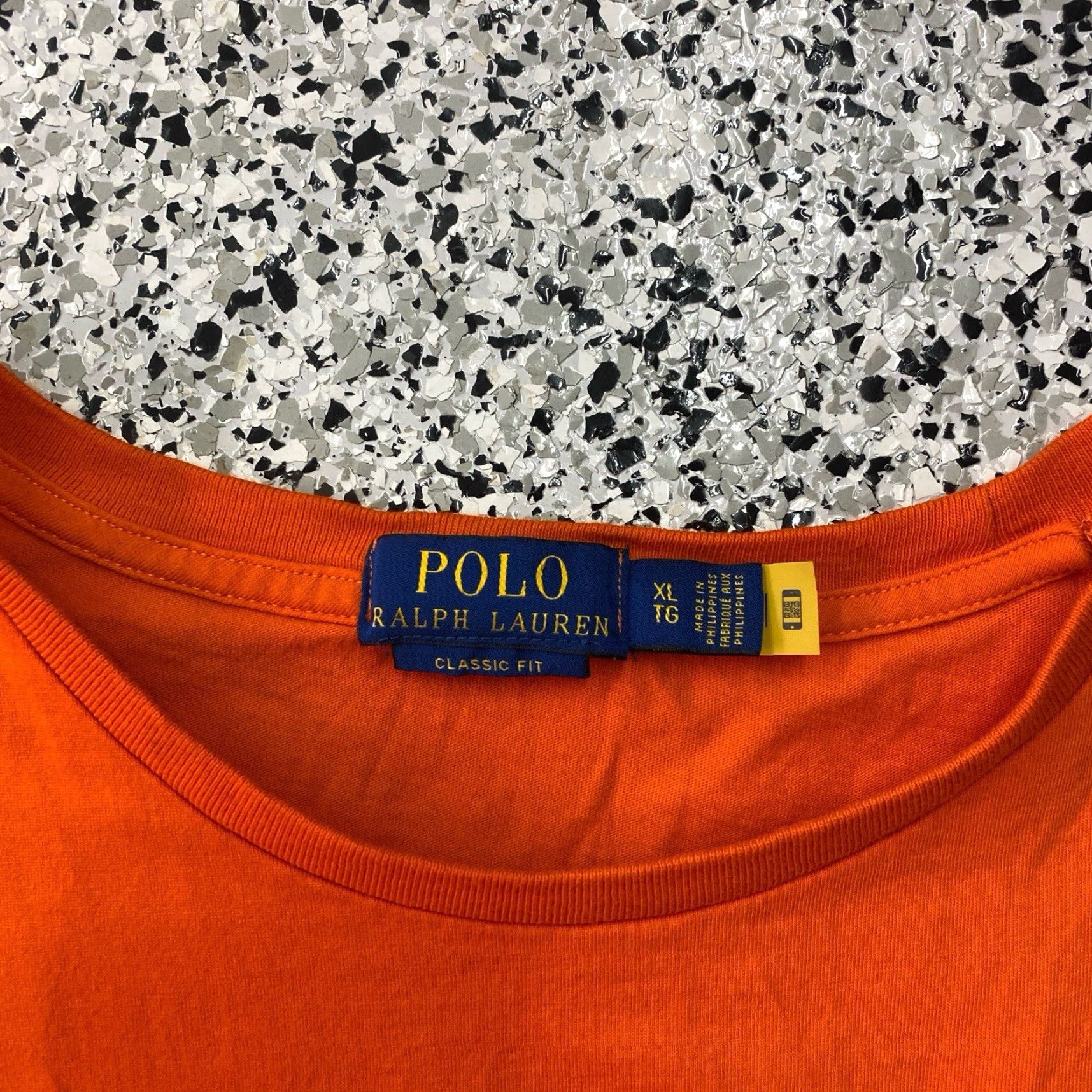 Polo Ralph Lauren Polo Ralph Lauren Men’s Orange Polo Trail River Wall Graphic T Shirt XL Polo Ralph Lauren Size US XL / EU 56 / 4 - 2 Thumbnail