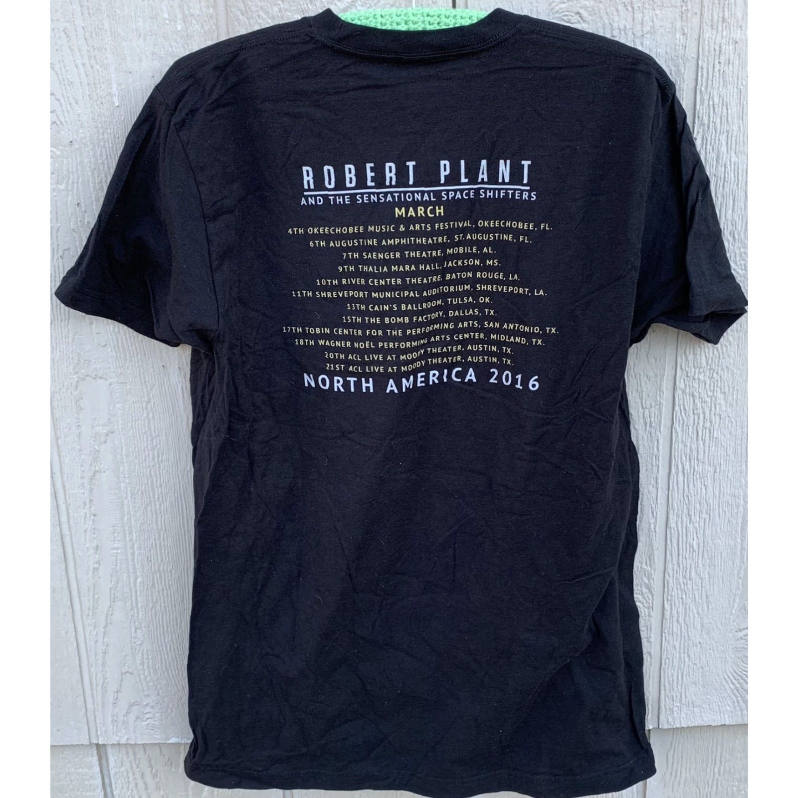 Tultex Robert Plant and the Sensational Space Shifters North America 2016 concert tee L Size US L / EU 52-54 / 3 - 4 Thumbnail