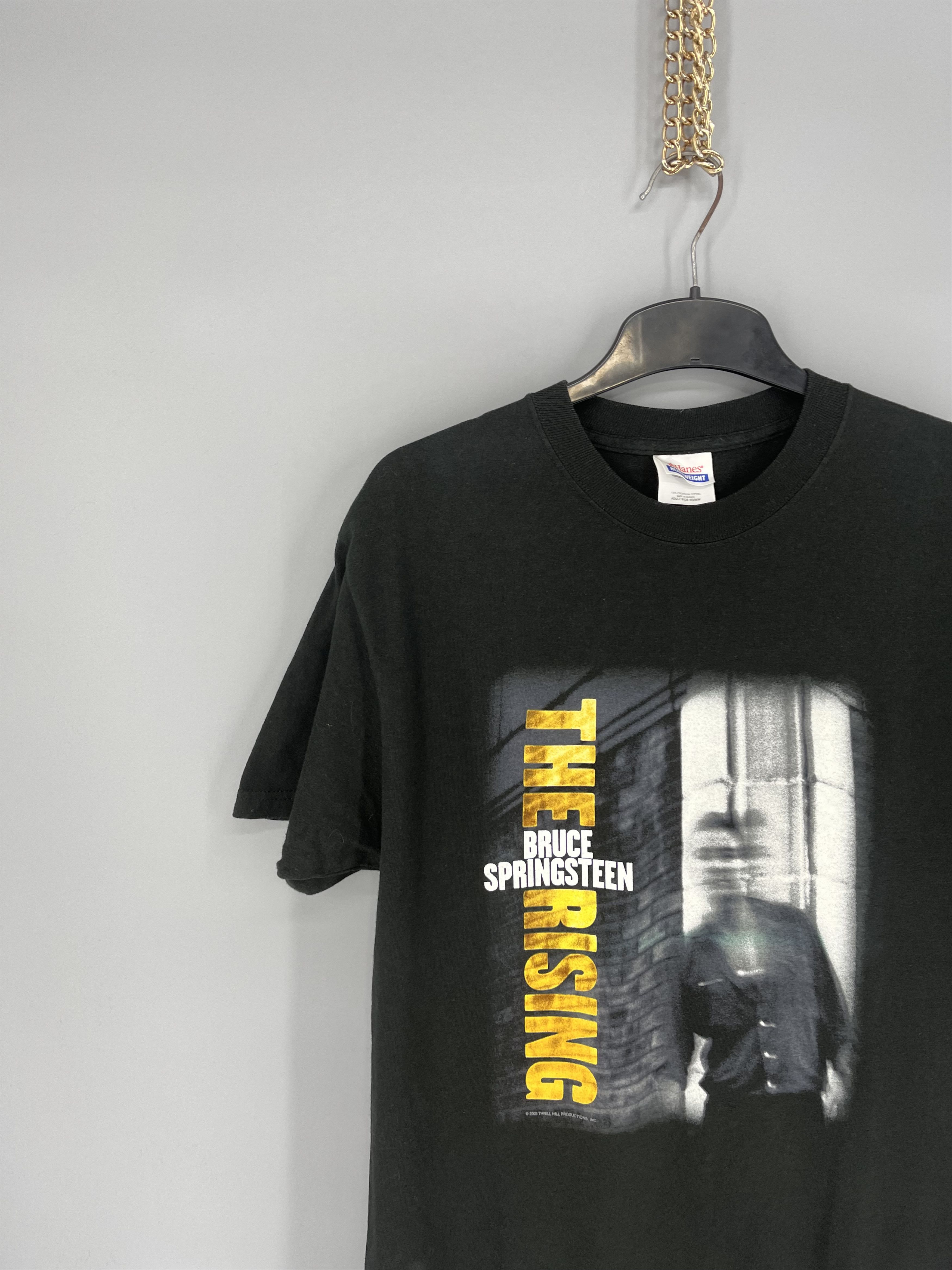 Band Tees Vintage Y2K Bruce Springsteen “The Rising” Tour 2003 Tshirt Size US M / EU 48-50 / 2 - 4 Thumbnail