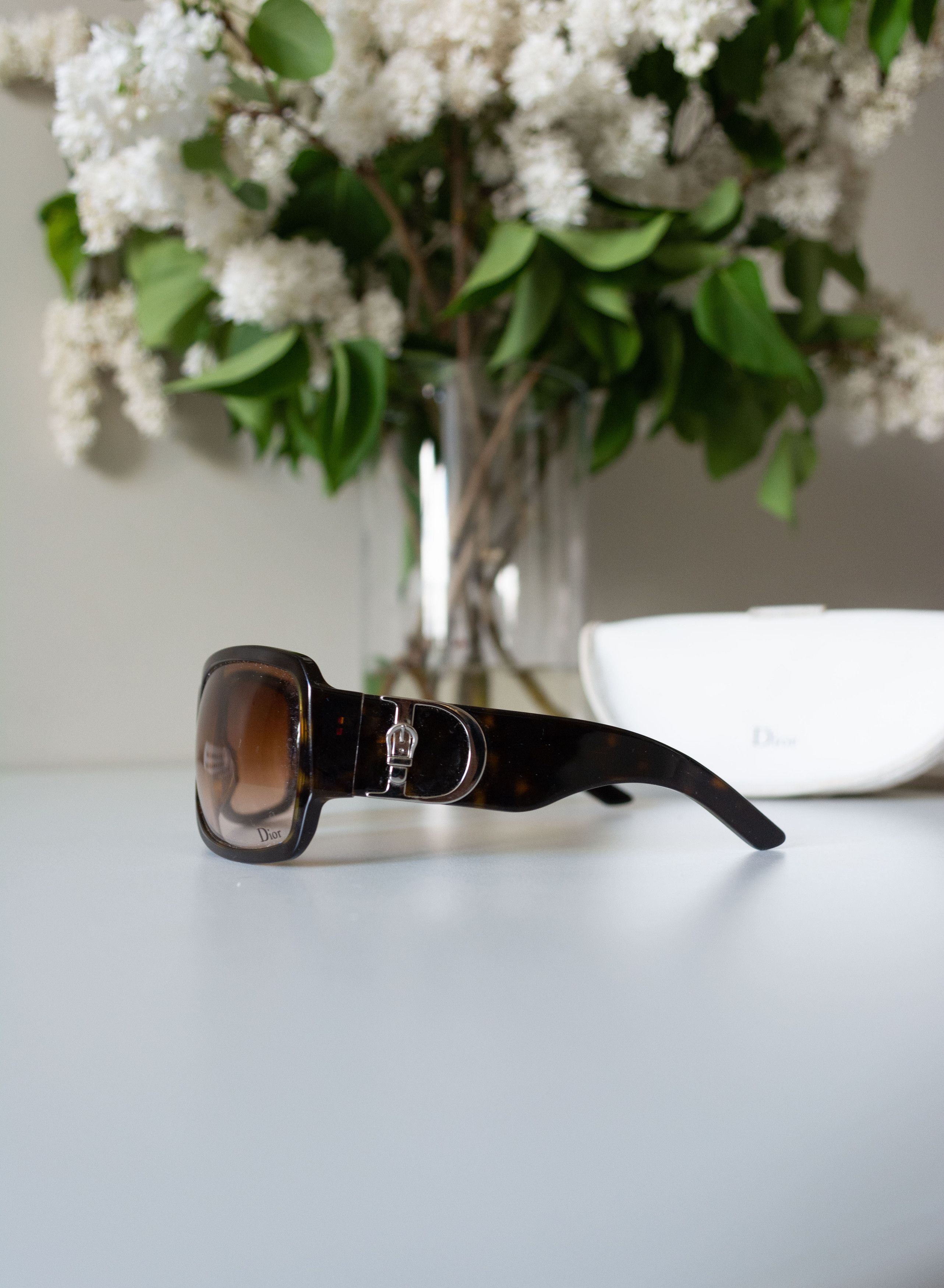 Dior × Vintage DIOR cottage Y2k vintage sunglasses Size ONE SIZE - 2 Thumbnail