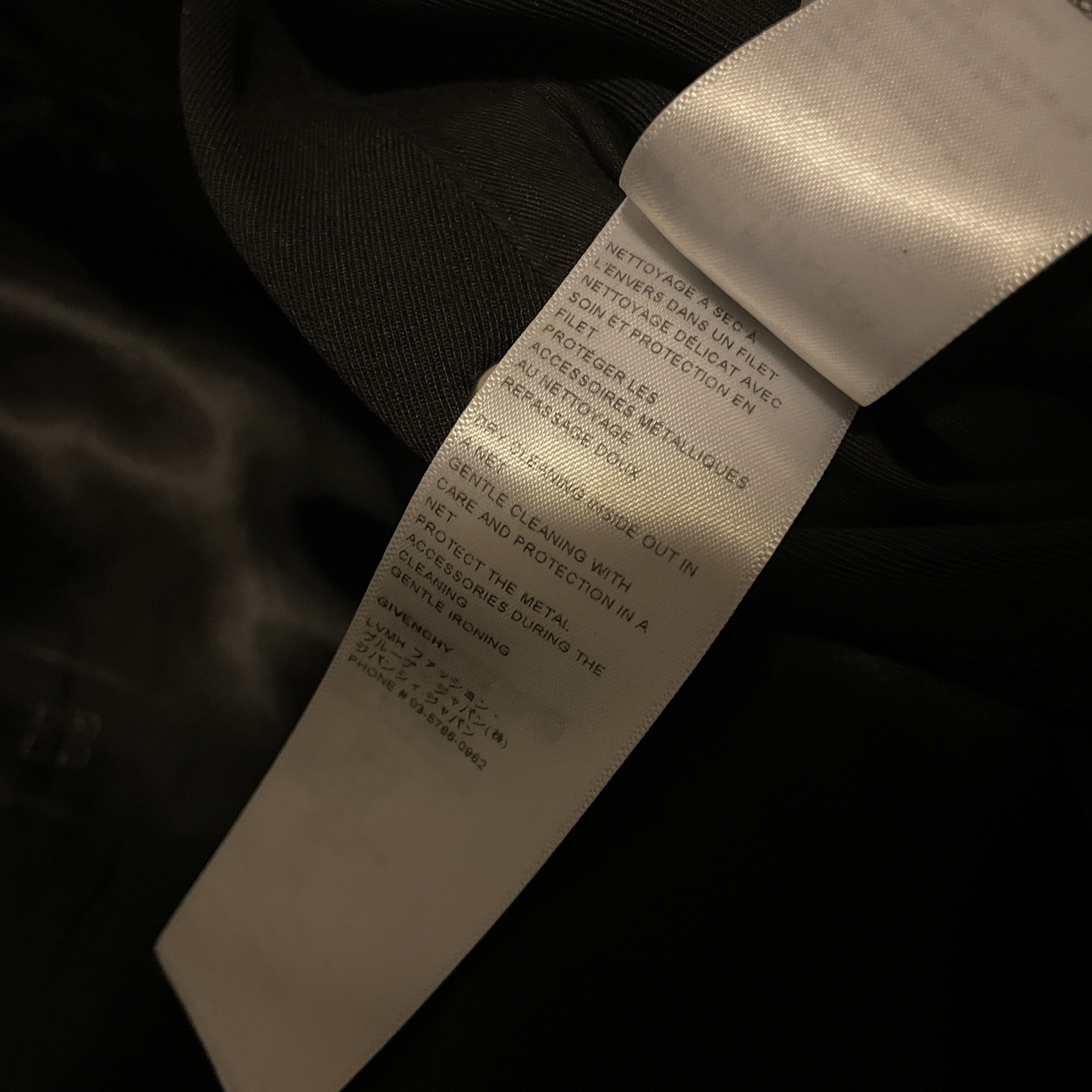 Givenchy GIVENCHY Black 4G Logo Virgin Wool Bomber Jacket Men L 50 Size US M / EU 48-50 / 2 - 15 Thumbnail
