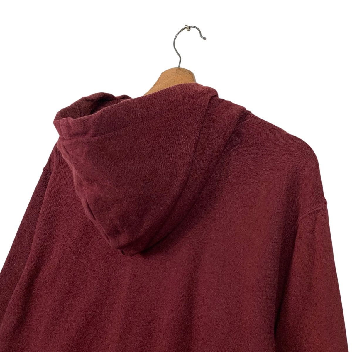 Champion CHAMPION Maroon Pullover Hoodie Sweatshirt #3614-C165 Size XL / US 12-14 / IT 48-50 - 15 Thumbnail