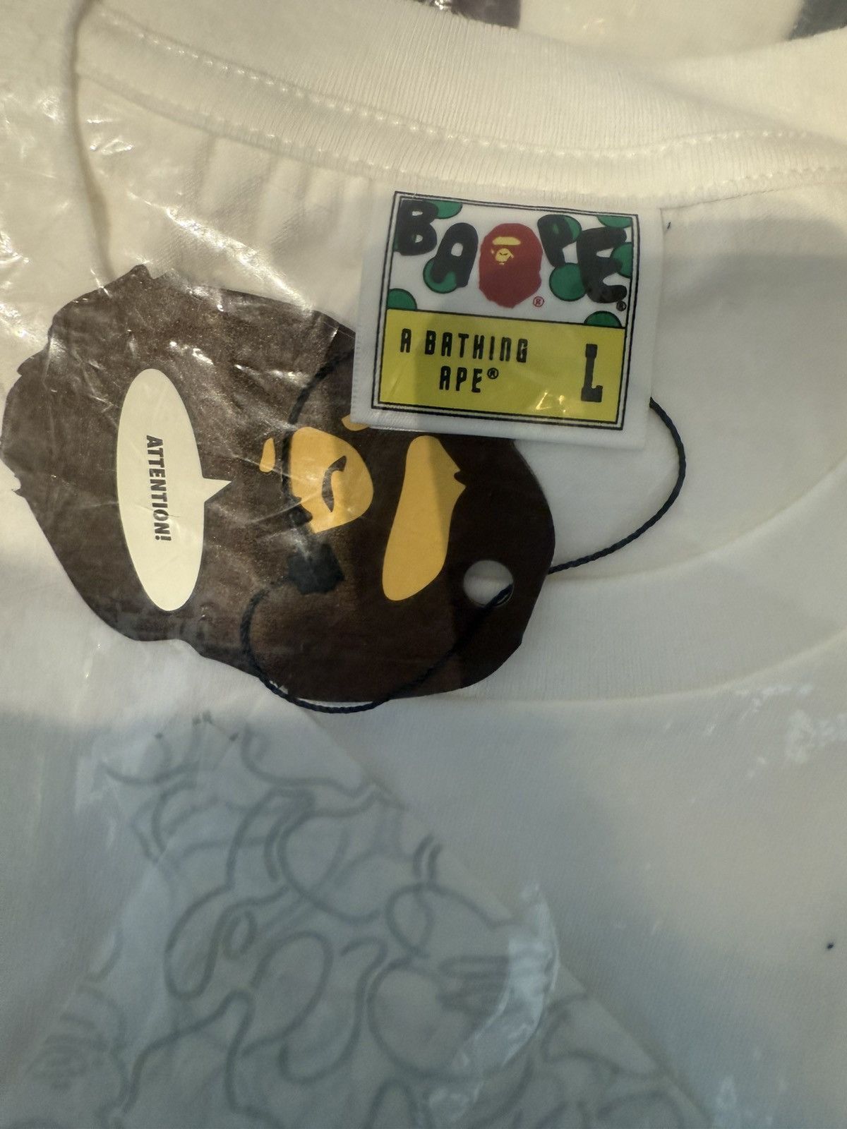 Bape Bape tiger abc camo tee Size US L / EU 52-54 / 3 - 6 Thumbnail