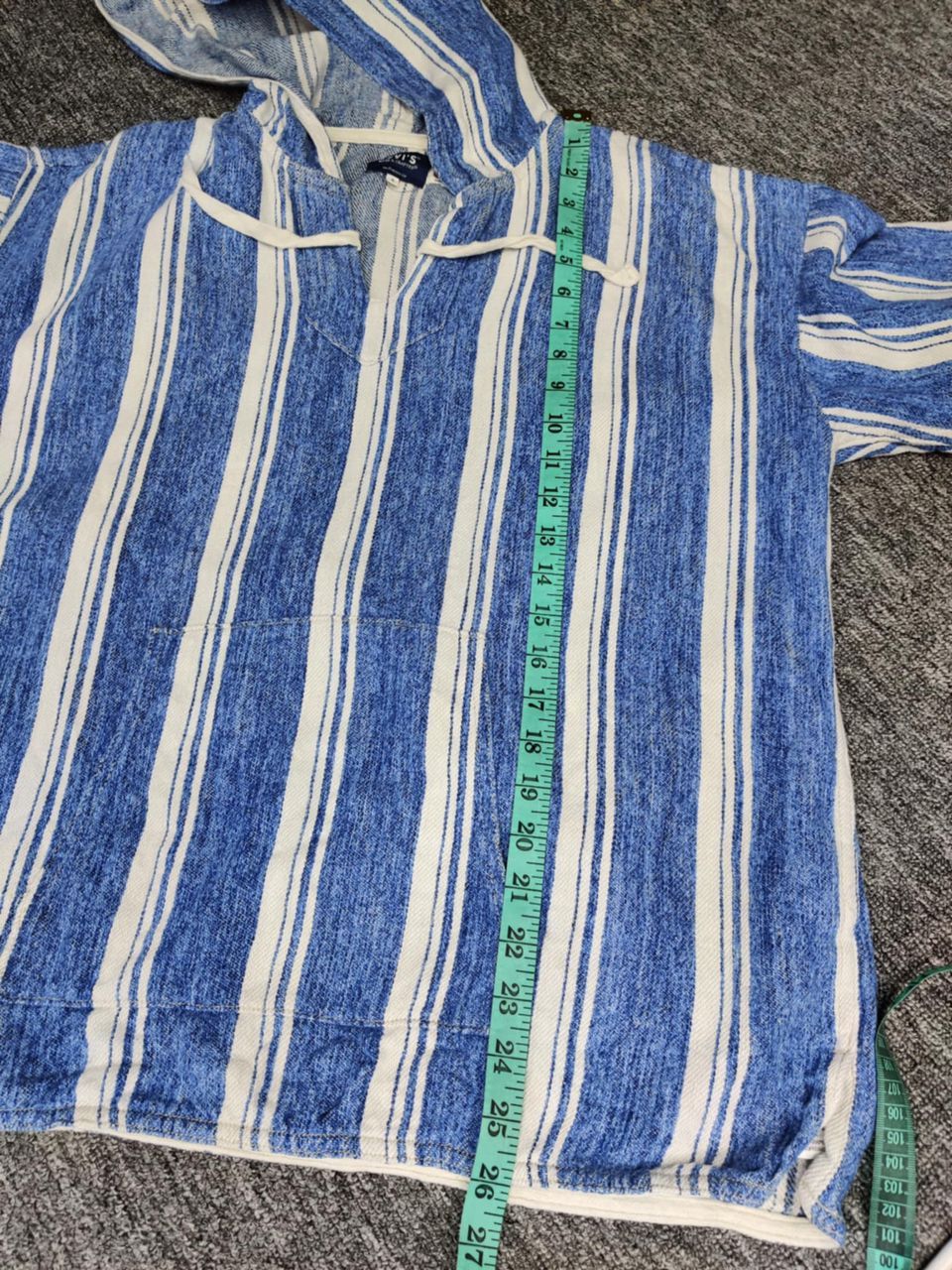 Levi's Made & Crafted Vintage 90s Levi's Made & Crafted Striped Hoodie Jacket Size US S / EU 44-46 / 1 - 20 Thumbnail