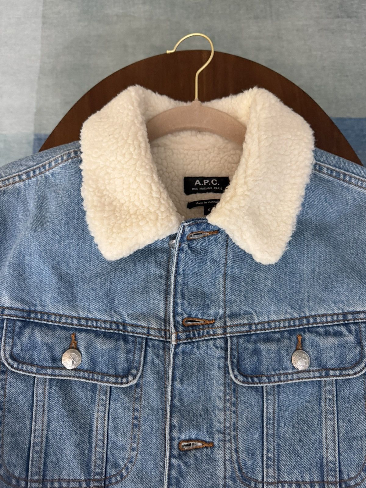 A.P.C. A.P.C. Denim jacket light blue Size US S / EU 44-46 / 1 - 2 Thumbnail