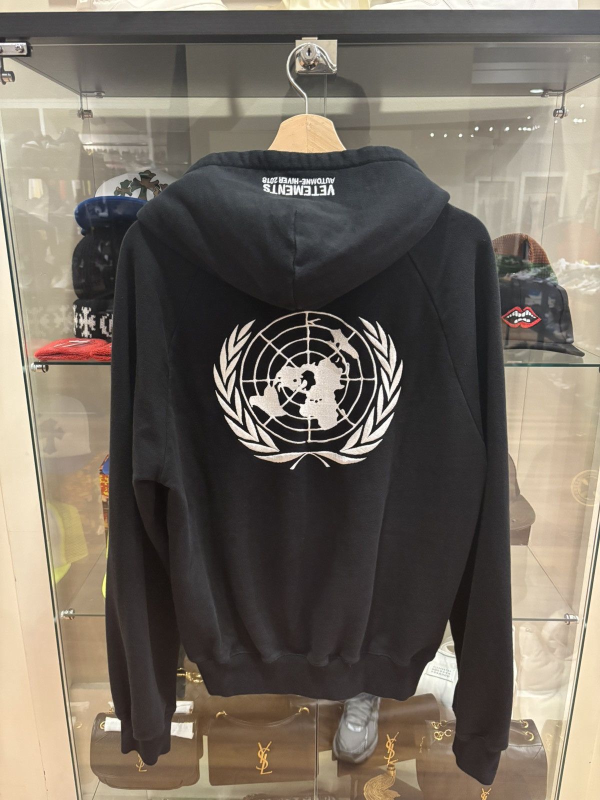 Vetements “Free Hugs” Full Zip Hoodie