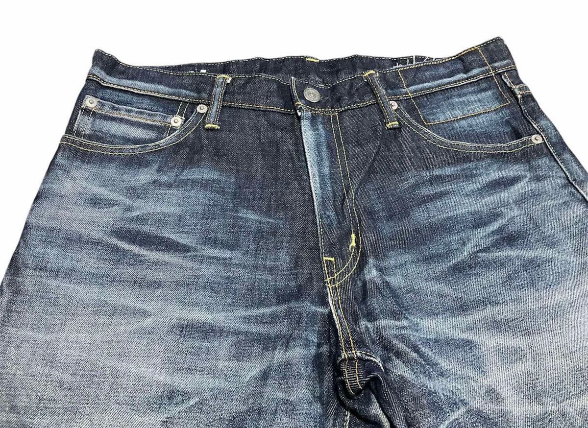 Japanese Brand × Visvim 🔥Rare Visvim Fluxus Denim Faded Size US 32 / EU 48 - 3 Thumbnail