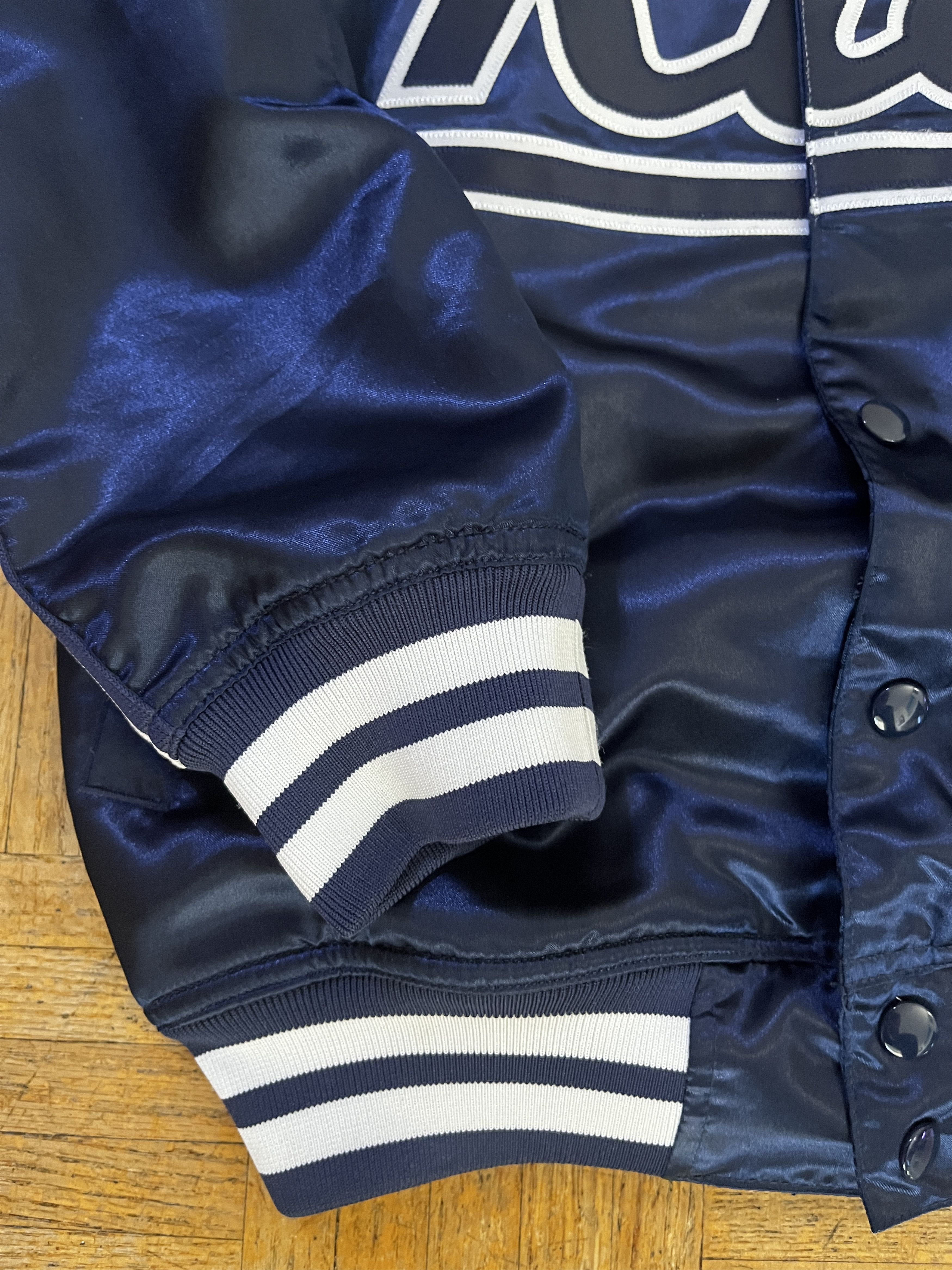 Kith × Mitchell & Ness Kith x Mitchell & Ness Satin Warm-Up Jacket Size US XS / EU 42 / 0 - 4 Thumbnail