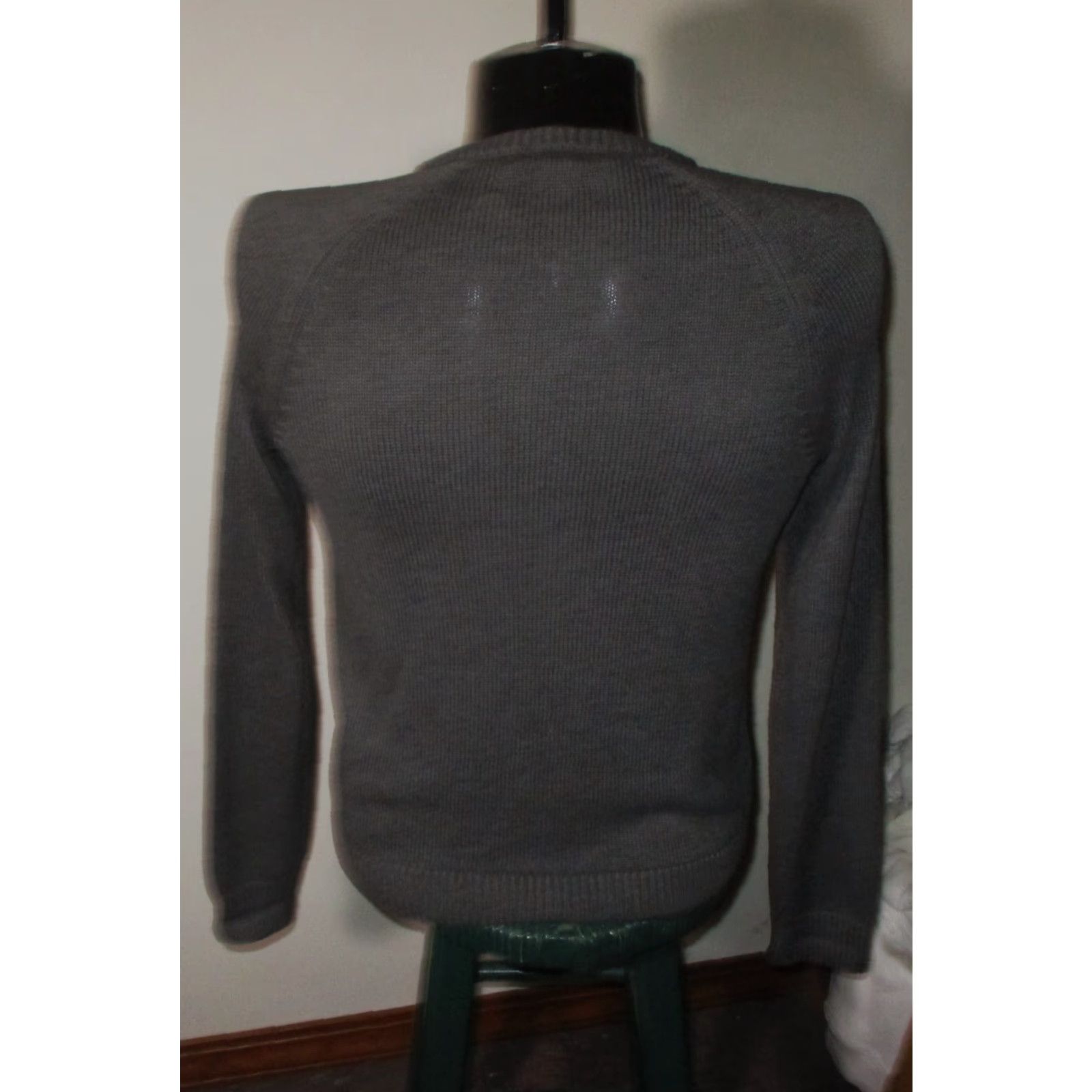 Lands' End LANDS'END Men’s Full Zip Sweater Shirt? Size US S / EU 44-46 / 1 - 5 Thumbnail