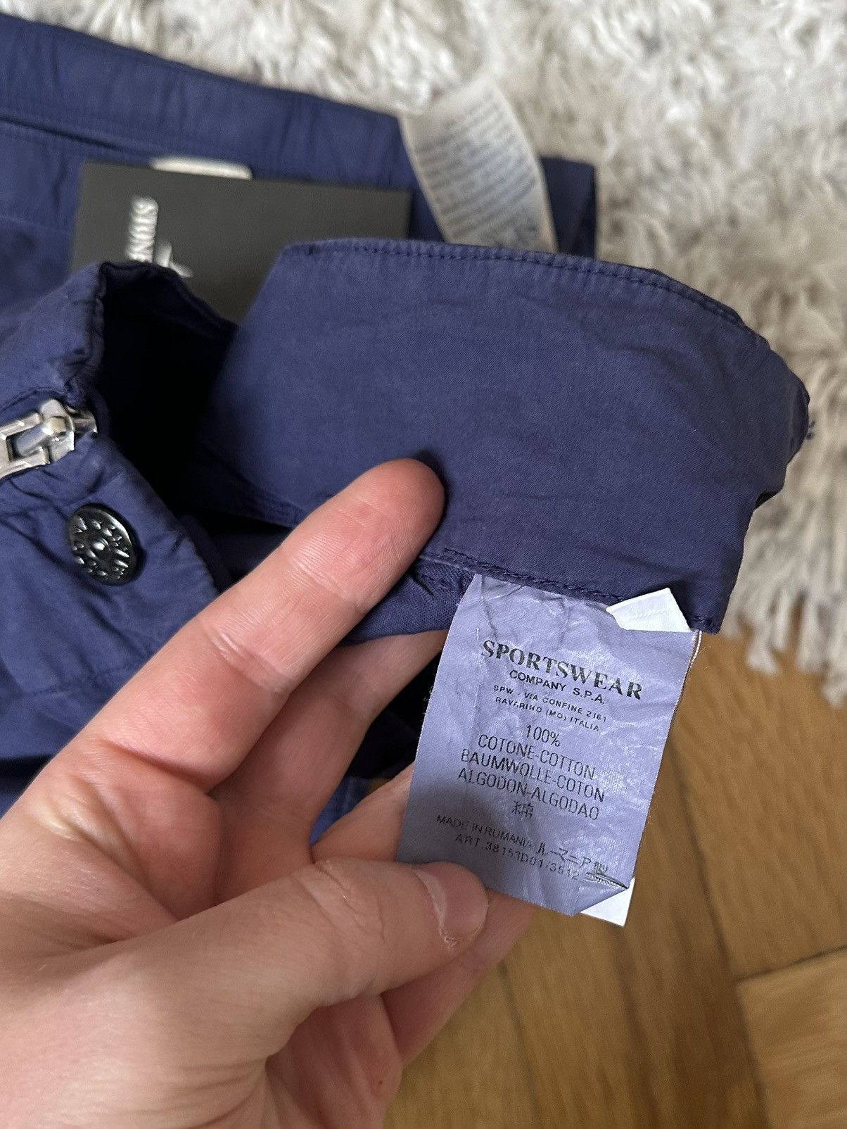 Stone Island Stone Island Vintage Rare 00s Archive Purple Cargo Pants Size US 32 / EU 48 - 7 Thumbnail