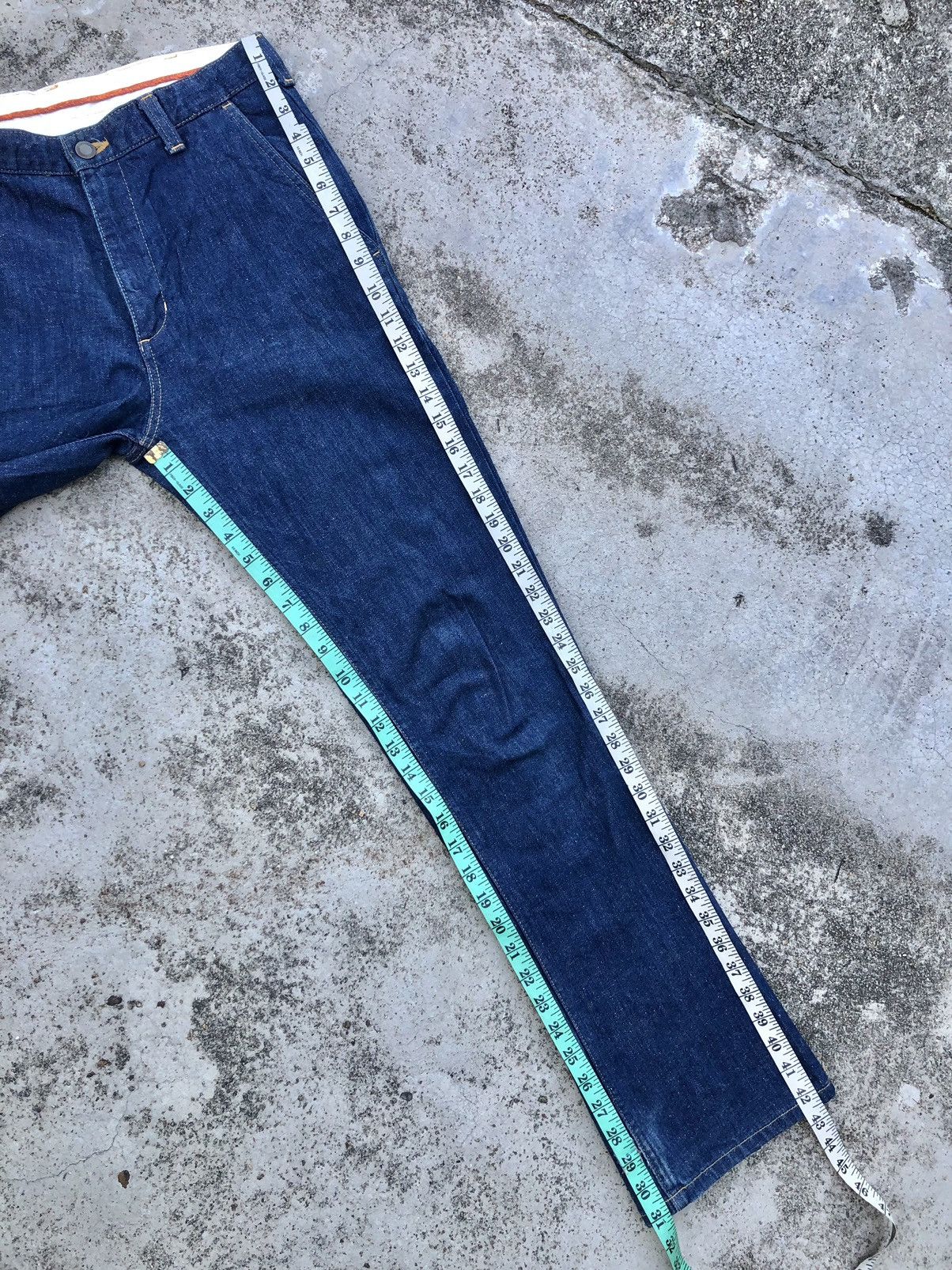Other FLARED DAKOTA JAPAN BLUE JEANS Size US 30 / EU 46 - 9 Thumbnail