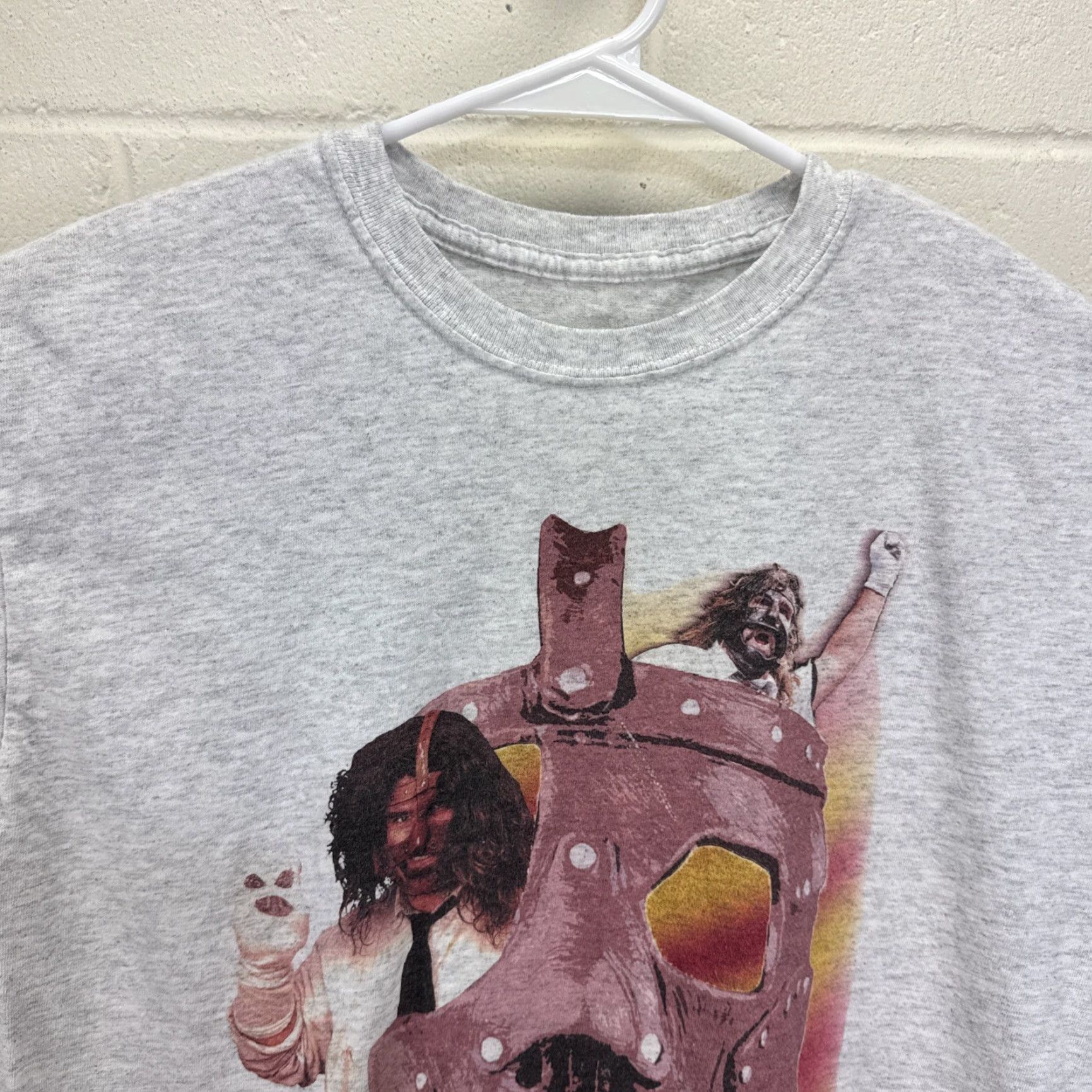 Vintage VINTAGE WWF Attitude 1999 Mankind Wrestling T Shirt Shirt Unisex Adults M Gray 90s Sports Wrestling Graphic Tee Mens Size US M / EU 48-50 / 2 - 7 Thumbnail
