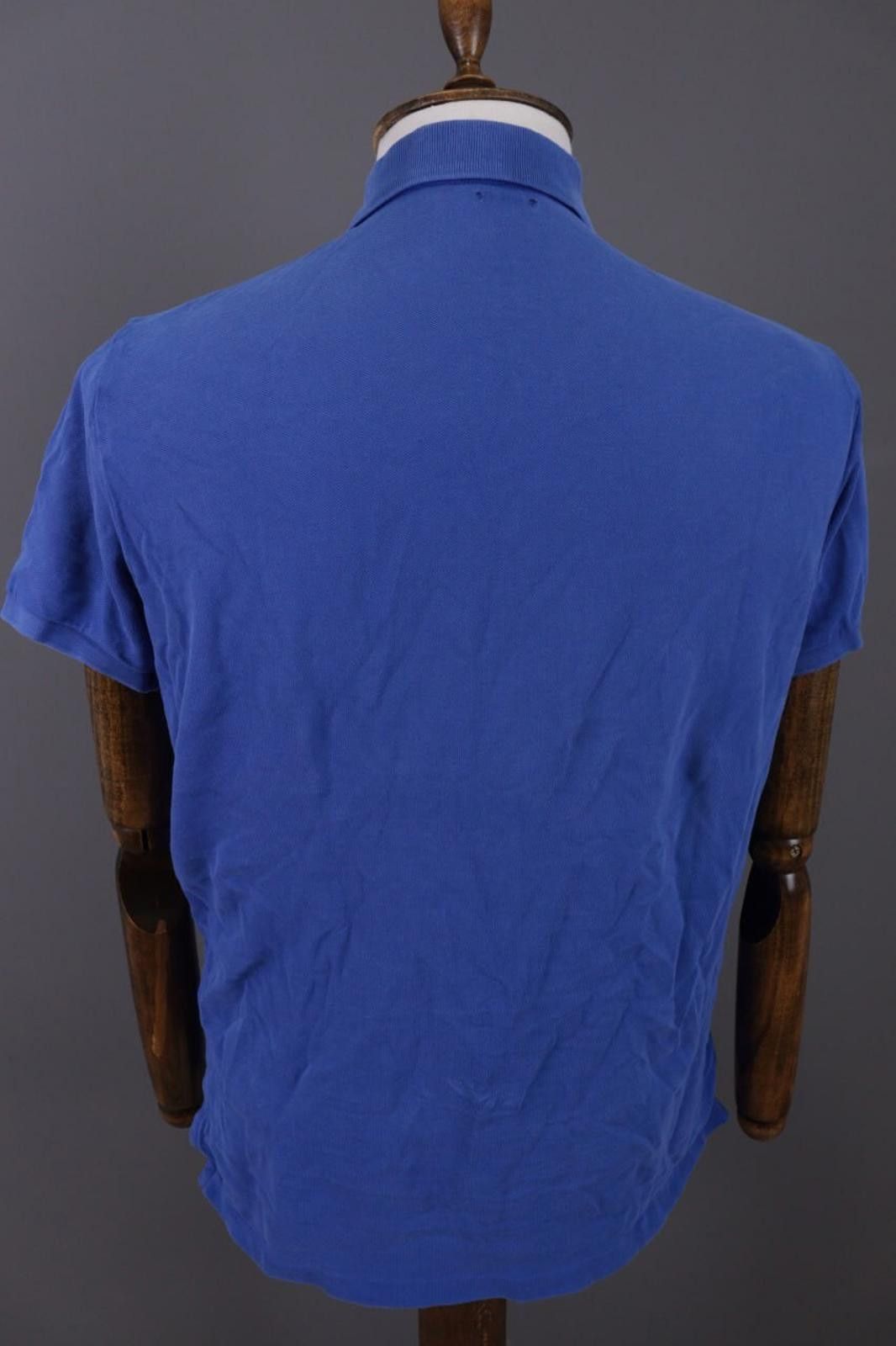Polo Ralph Lauren Polo Ralph Lauren Blue Rugbly #3 Big Pony Polo Shirt Size L Size US L / EU 52-54 / 3 - 8 Thumbnail