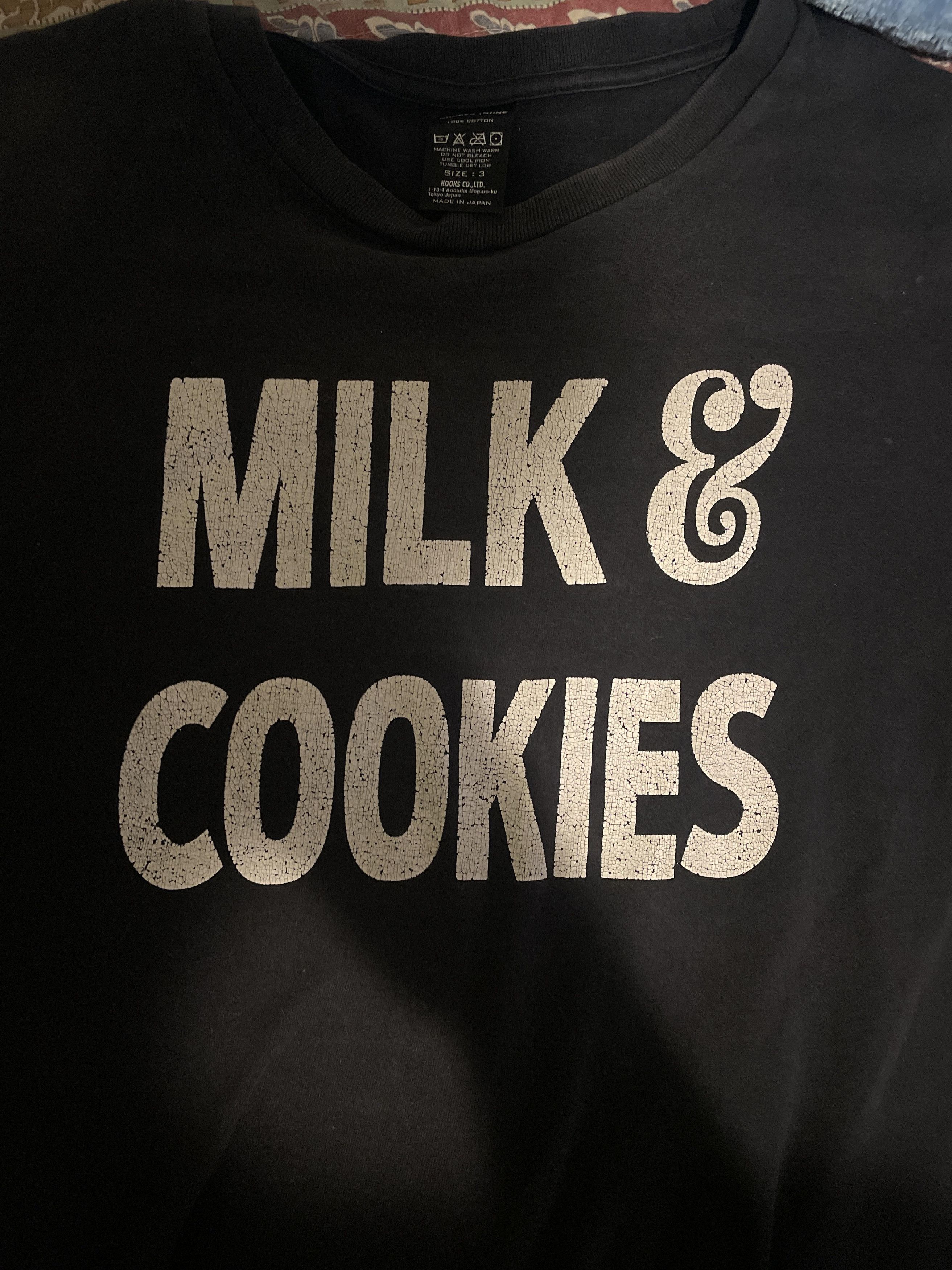 Number N Ine Milk And Cookies Tee | Grailed