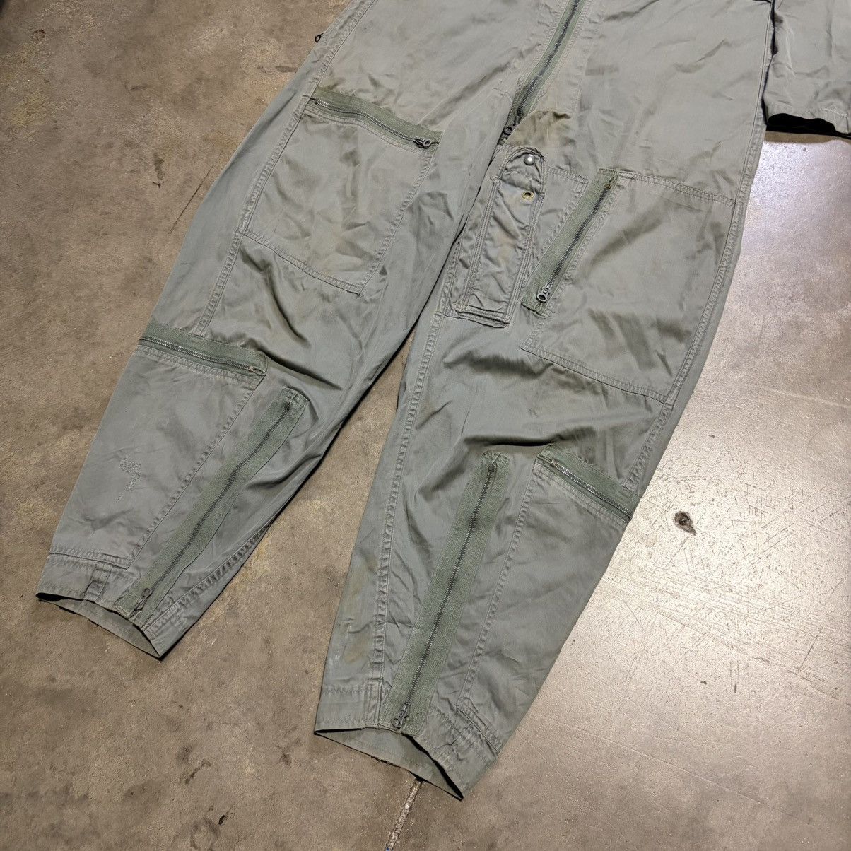 Vintage Vintage K2B Military Flight Suit Vietnam Repaired Crown 50s Size US 34 / EU 50 - 8 Thumbnail