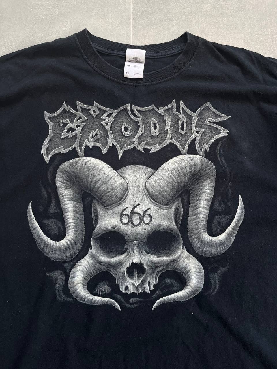 Band Tees Exodus 2013 Tour Metal Band Tee Size US XXL / EU 58 / 5 - 2 Thumbnail