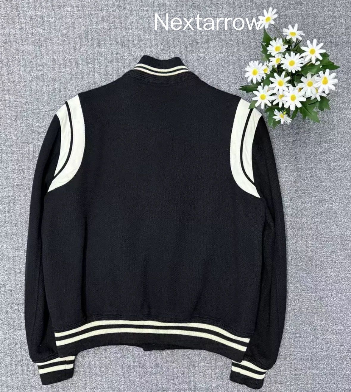 Saint Laurent Paris × Yves Saint Laurent Saint Laurent SLP black and white jacket 2412-Nextarrow Size US M / EU 48-50 / 2 - 2 Thumbnail