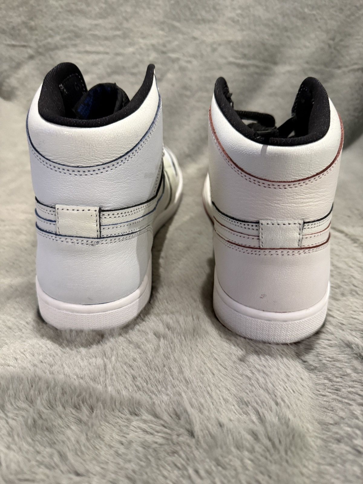 Nike Jordan 1 SB Lance Mountain White 10M 653532-100 New with Box Size US 10 / EU 43 - 6 Thumbnail