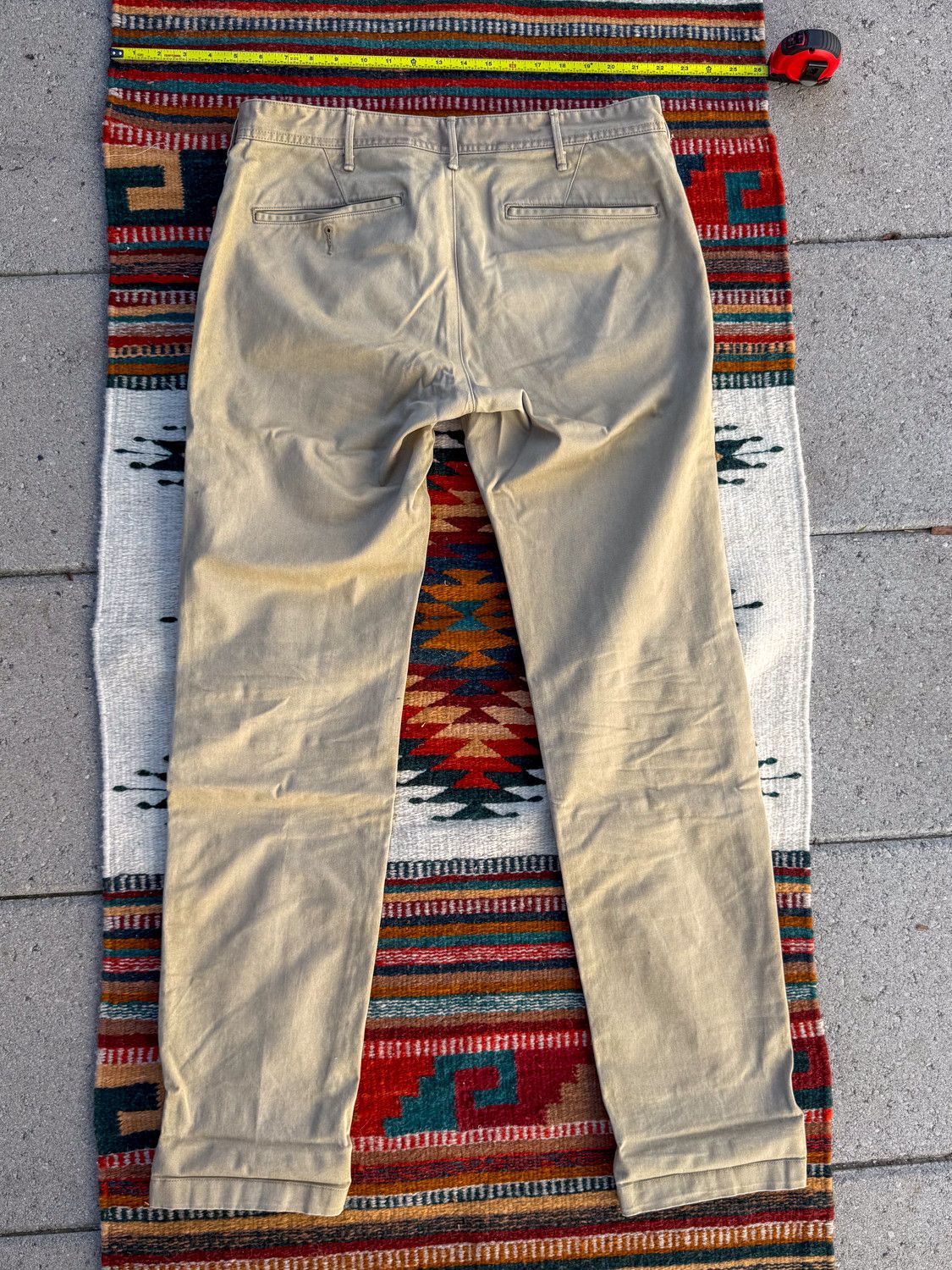 United Arrows PT-0002 Khaki Chinos Size US 32 / EU 48 - 2 Thumbnail