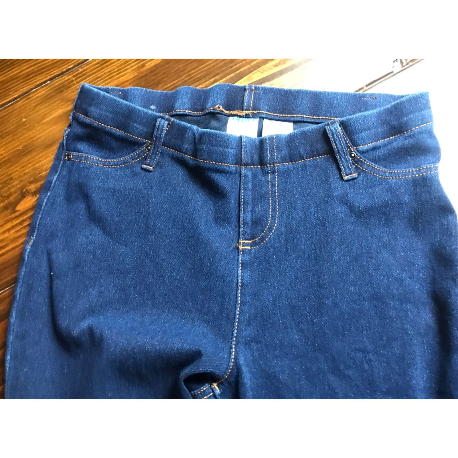 Vintage Time And Tru Jeans Women's Size Small Blue Jegging Pull On Cuffed Size 28" / US 6 / IT 42 - 3 Thumbnail