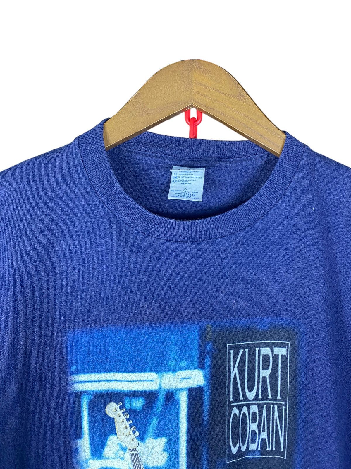 Nirvana × Vintage Vintage Kurt Cobain T-Shirt(Pukkelpop Festival 91’) Size US L / EU 52-54 / 3 - 2 Thumbnail