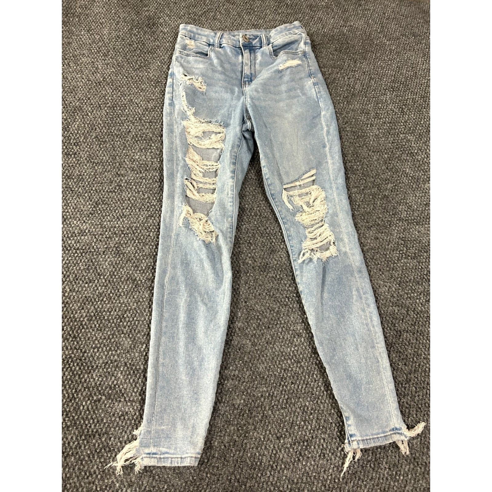 American Eagle Outfitters **American Eagle Blue Women's High Rise Curvy Fit Jeans** User: American Eagle Blue Women's High Rise Curvy Fit Jeans Size 26" / US 2 / IT 38 - 2 Thumbnail