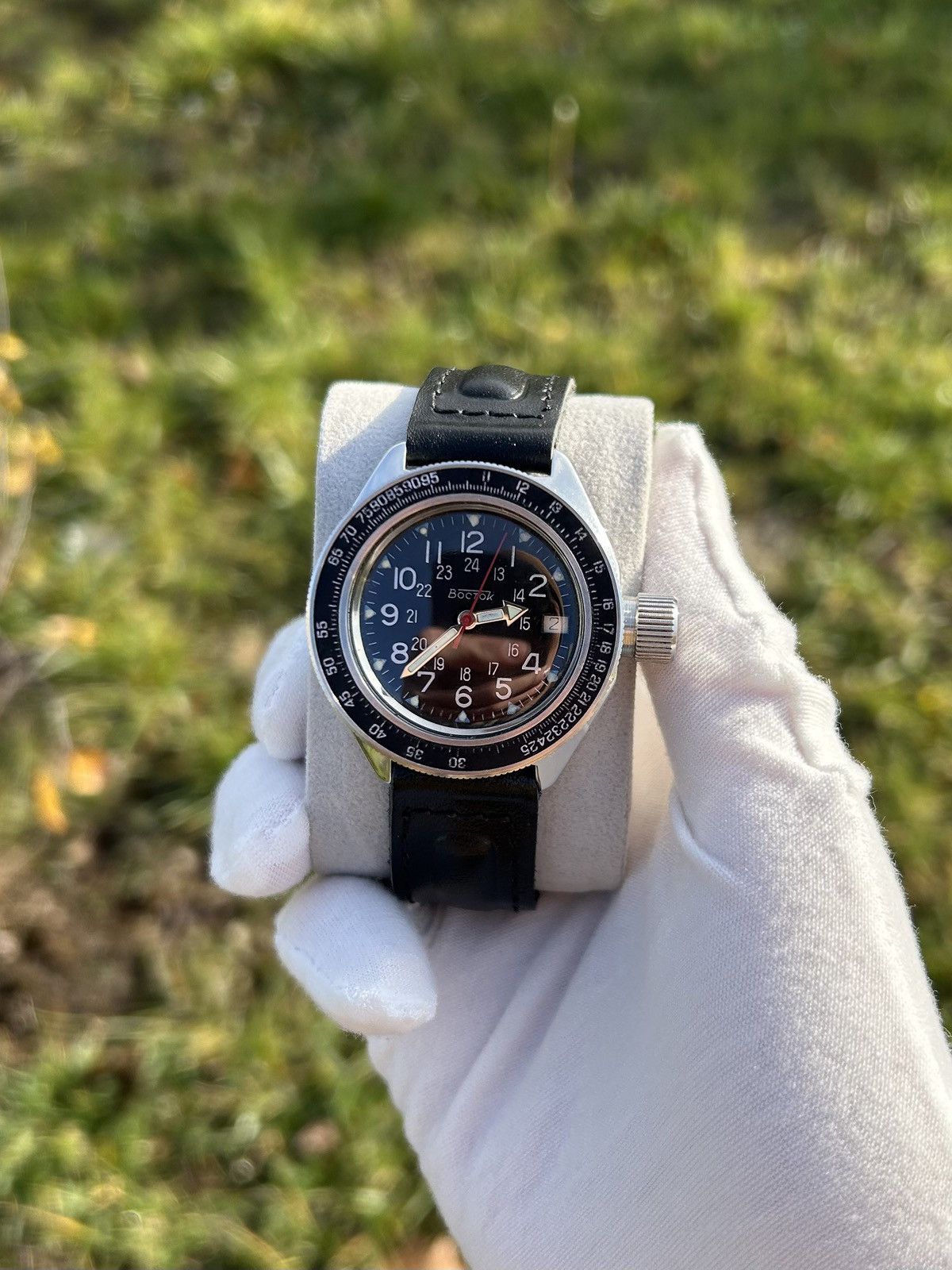 Vintage Vintage Watch Vostok Amphibia Customised Military 1990s Size ONE SIZE - 12 Thumbnail