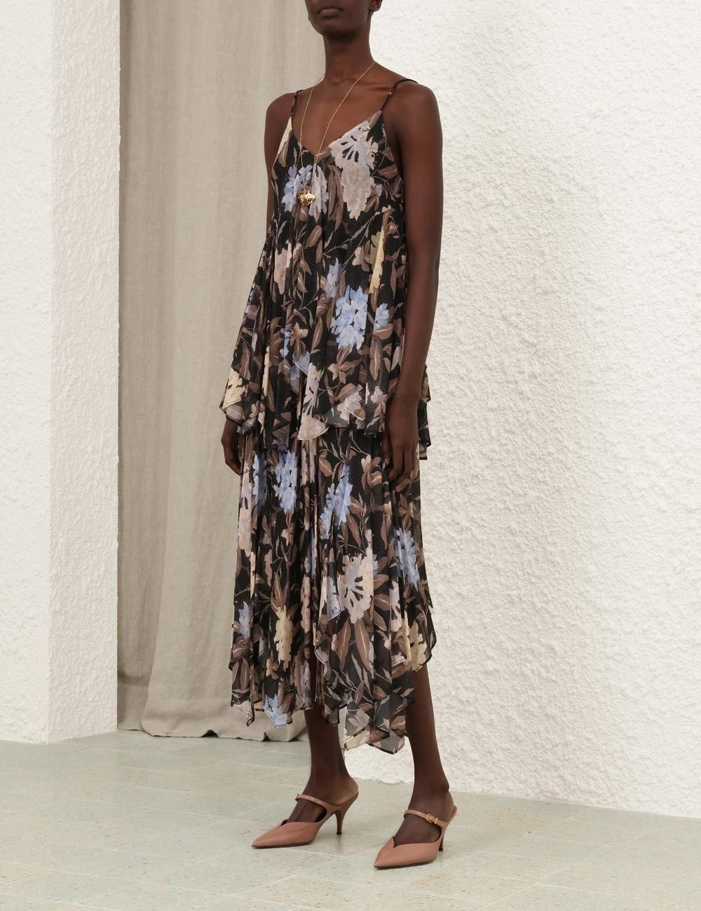 Zimmermann oc11z0825 Eden Handkerchief Skirt in Multicolor Size 30" / US 8 / IT 44 - 3 Thumbnail
