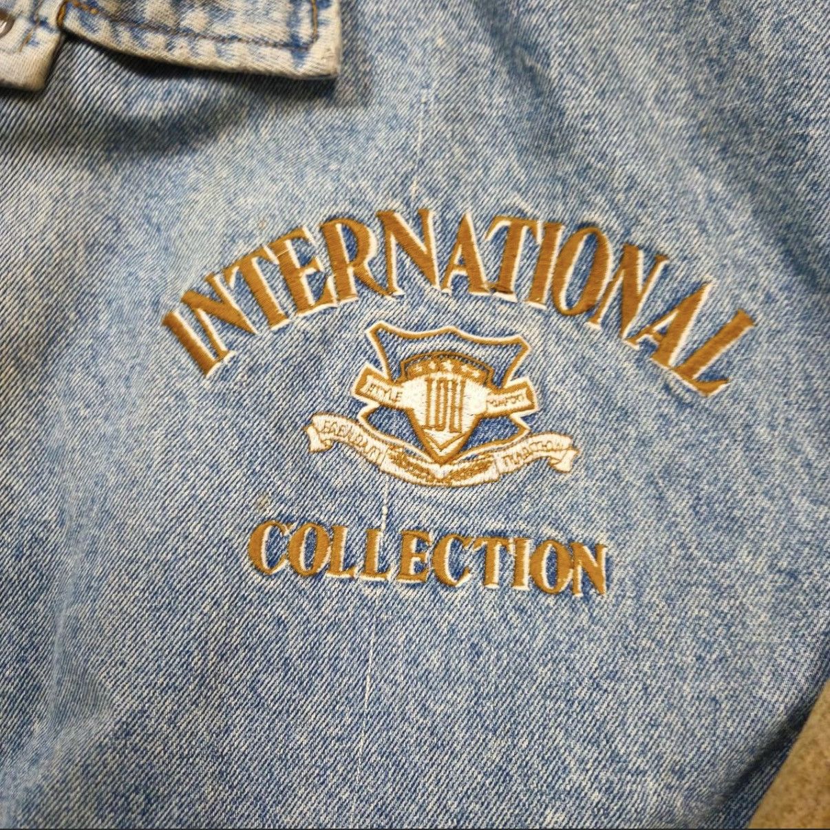 Other International Collection Denim and Suede Bomber Size US XL / EU 56 / 4 - 3 Thumbnail
