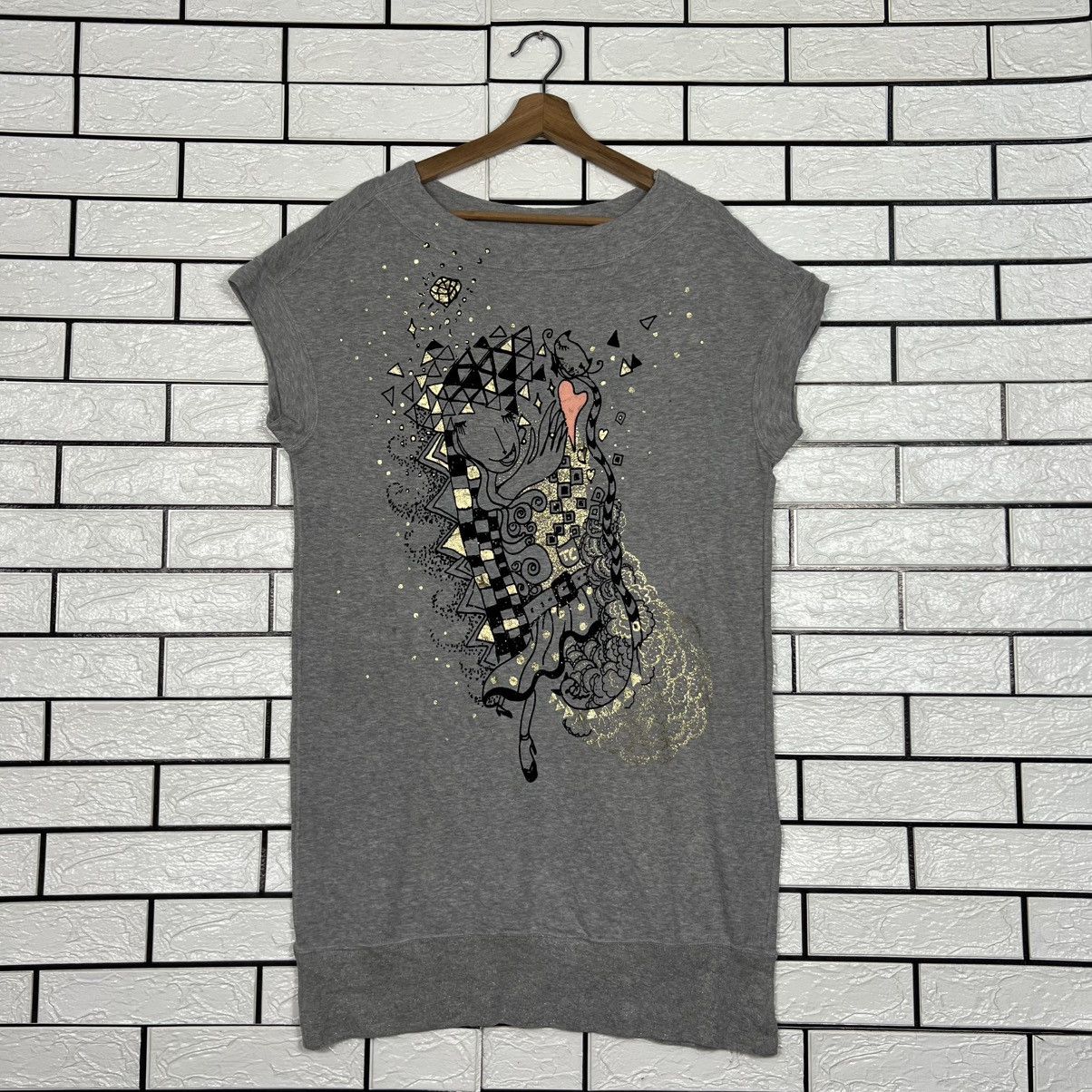 Tsumori Chisato TSUMORI CHISATO Designer Artwork Graphic Sweater #4192-C190 Size M / US 6-8 / IT 42-44 - 1 Thumbnail