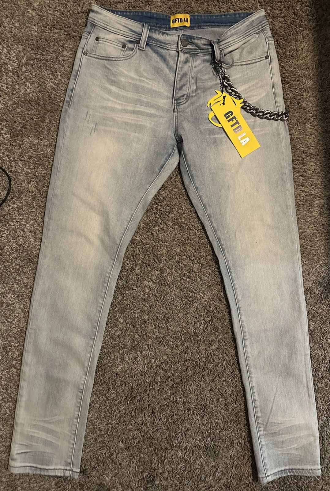 Other GFTD LA Denim “David” size 34 New in bag with tags Size US 34 / EU 50 - 1 Thumbnail