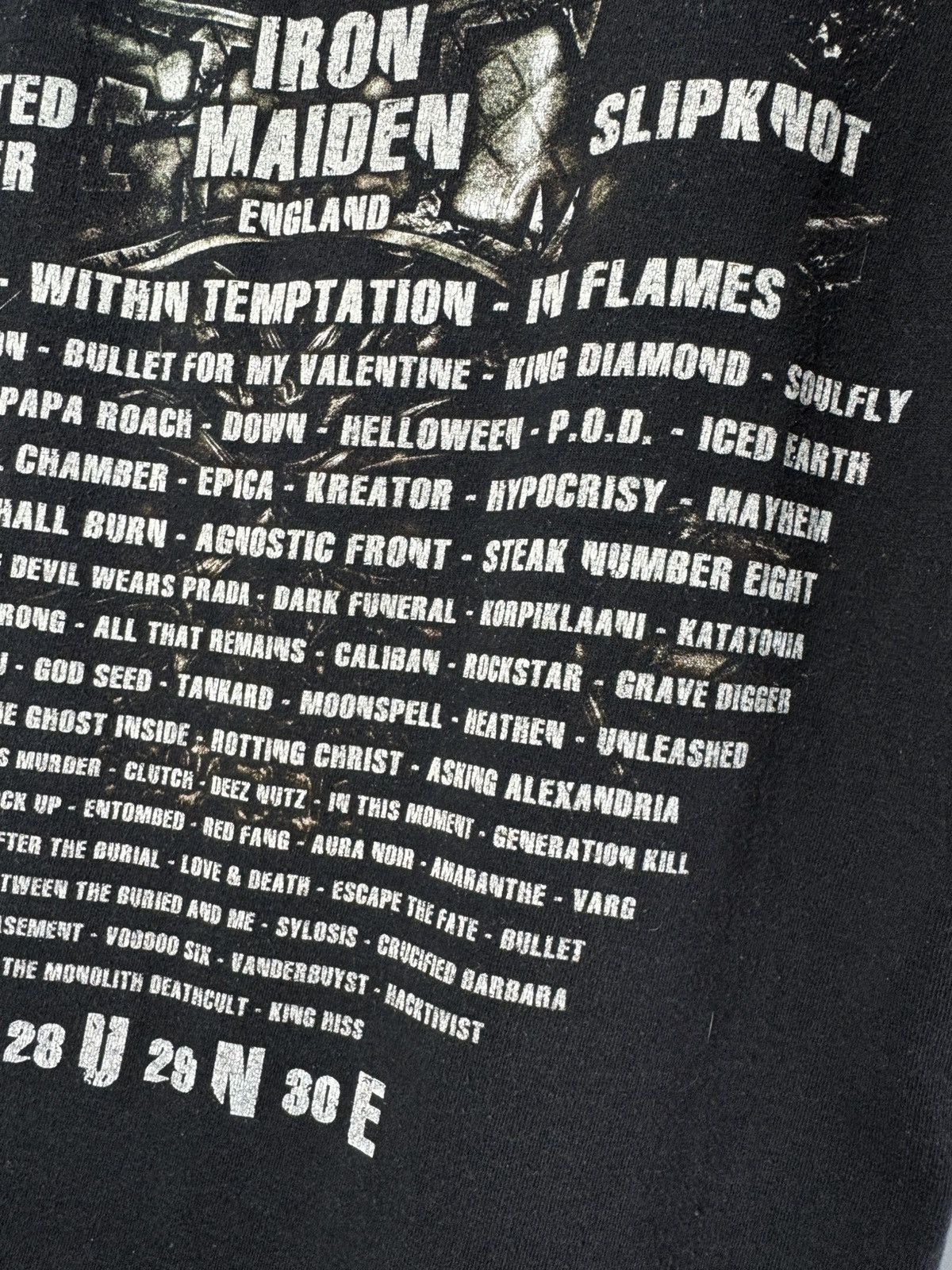 Band Tees Graspop 2013 Metal Meeting Rock Bands T-Shirt size M Size US M / EU 48-50 / 2 - 12 Thumbnail