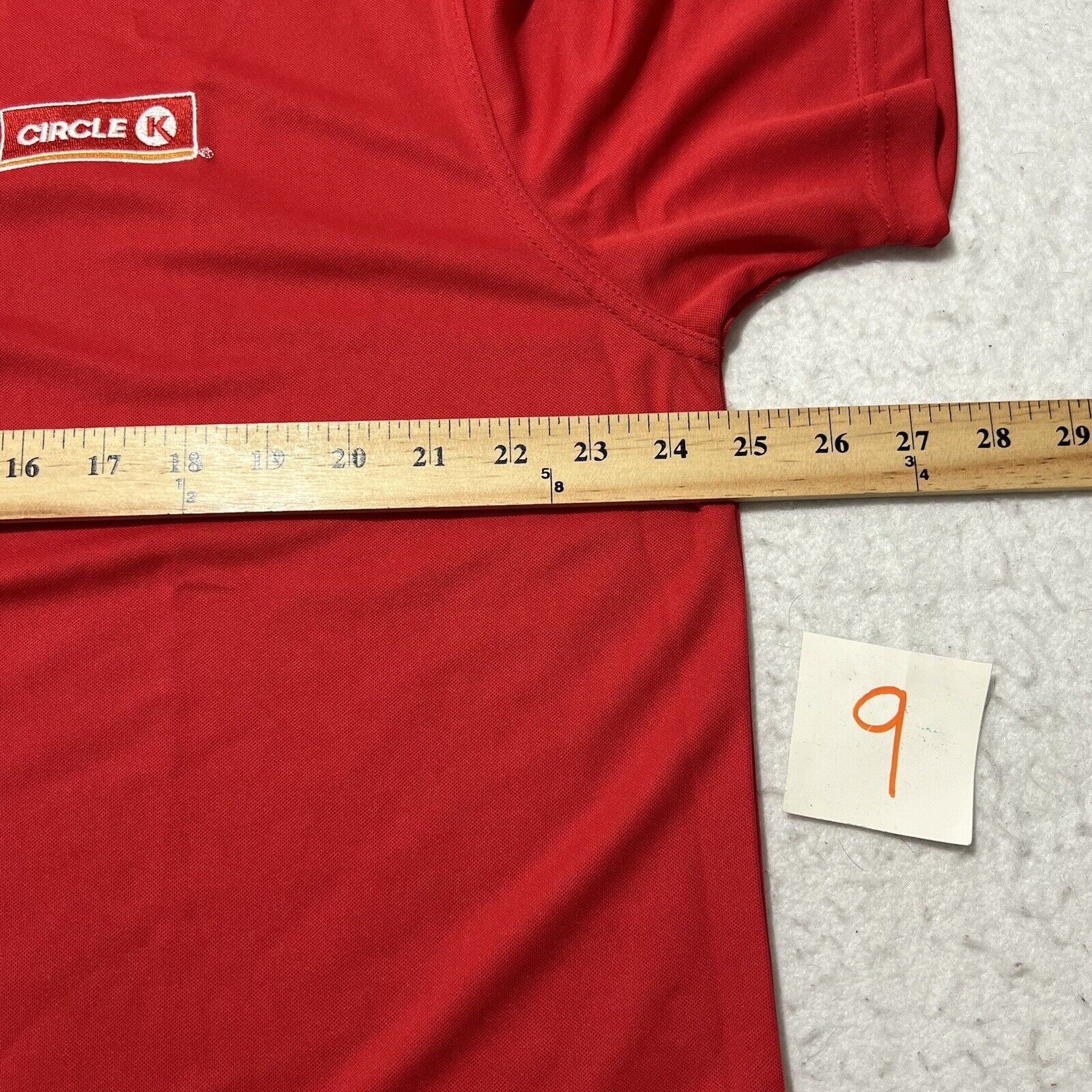 Other Circle K Large Gas Station Employee Polo Red Logo Shirt Size US L / EU 52-54 / 3 - 7 Thumbnail