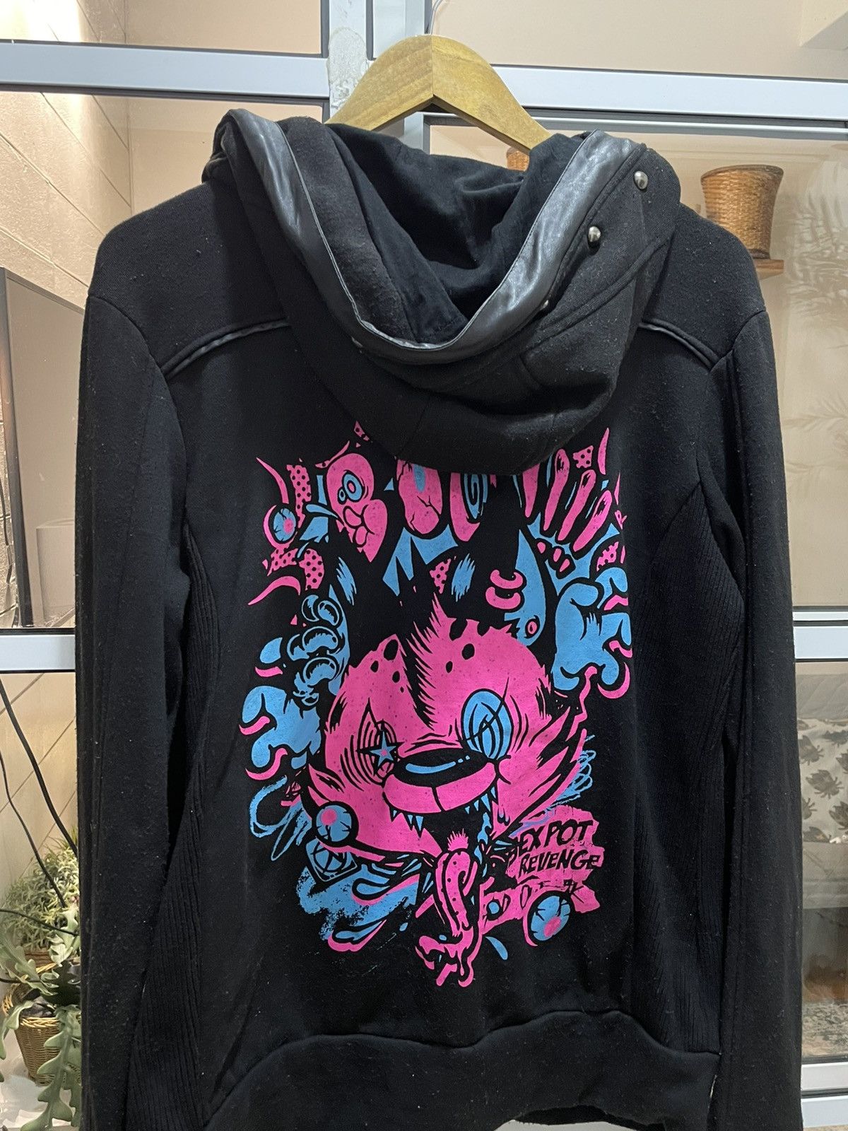 14th Addiction SexPot Revenge Hoodie Studded With Mask Punk Styled Size US L / EU 52-54 / 3 - 11 Thumbnail