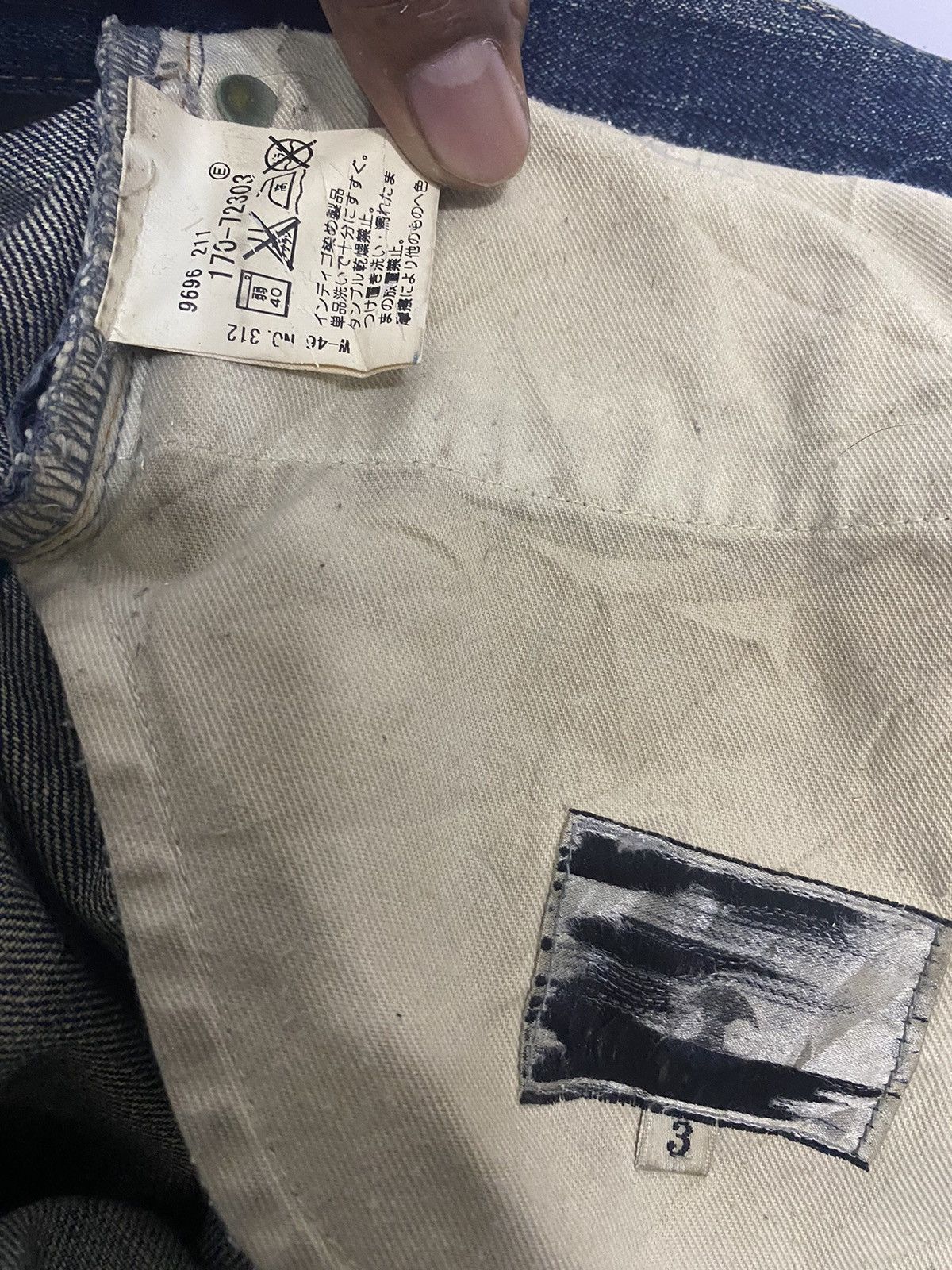 Japanese Brand × Takeo Kikuchi Takeo Kikuchi Distressed Denim Jeans Pants Japan Size US 34 / EU 50 - 13 Thumbnail