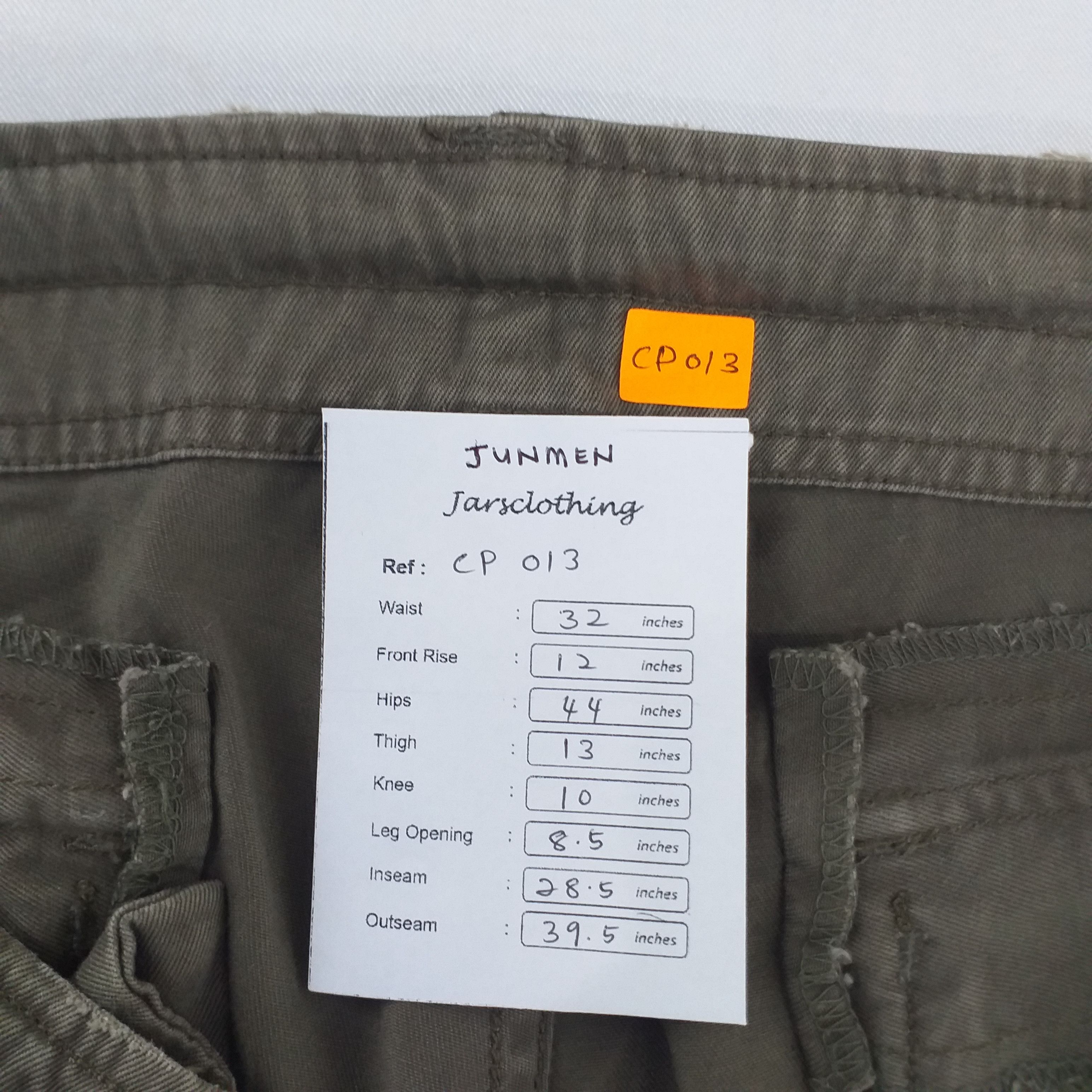 Japanese Brand Junmen Japanese Brand Cargo Pockets Pants -CP013 Size US 32 / EU 48 - 13 Thumbnail