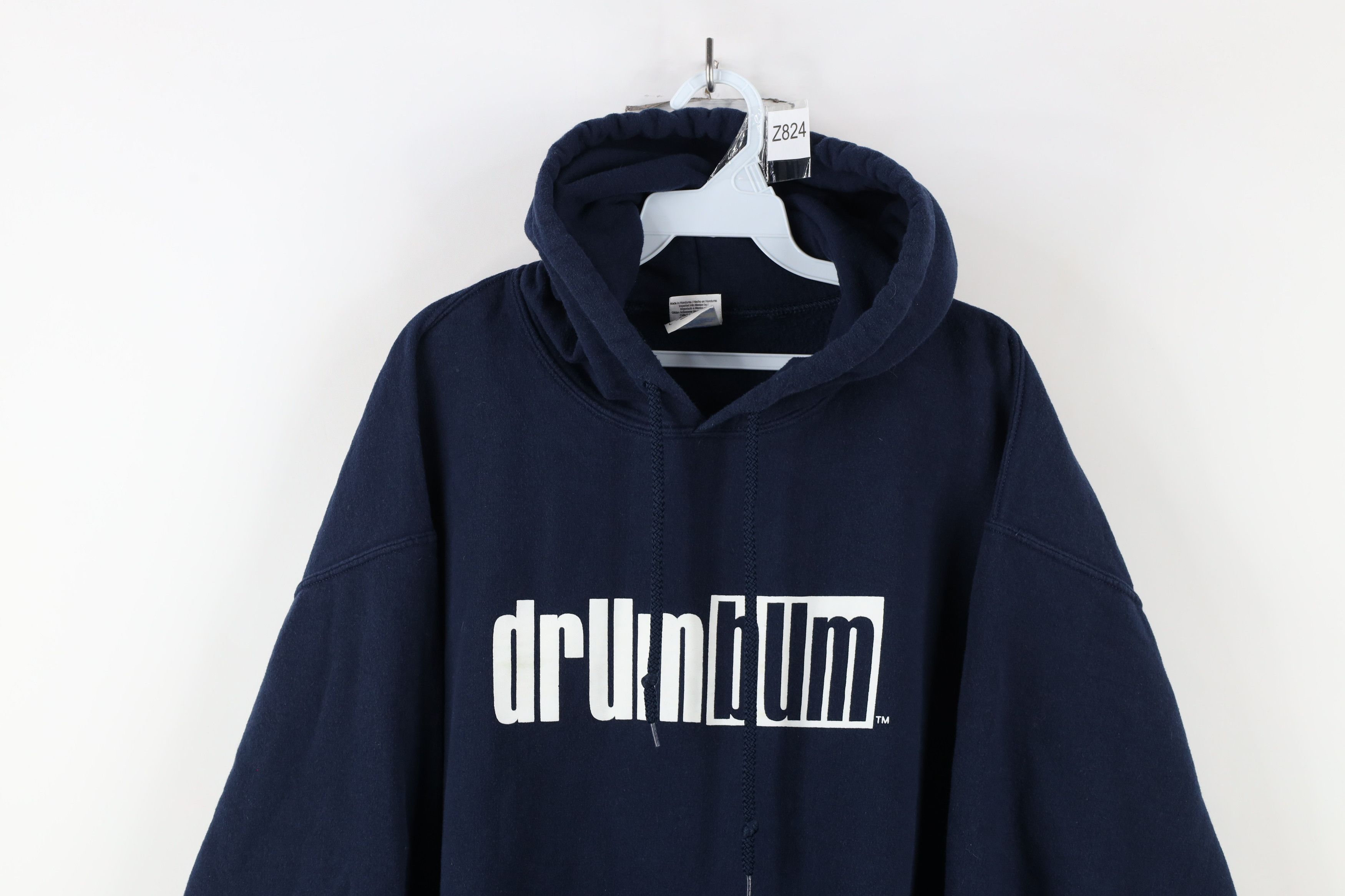 Vintage Vintage Streetwear Drum Bum Drummer Musician Hoodie Size US L / EU 52-54 / 3 - 2 Thumbnail