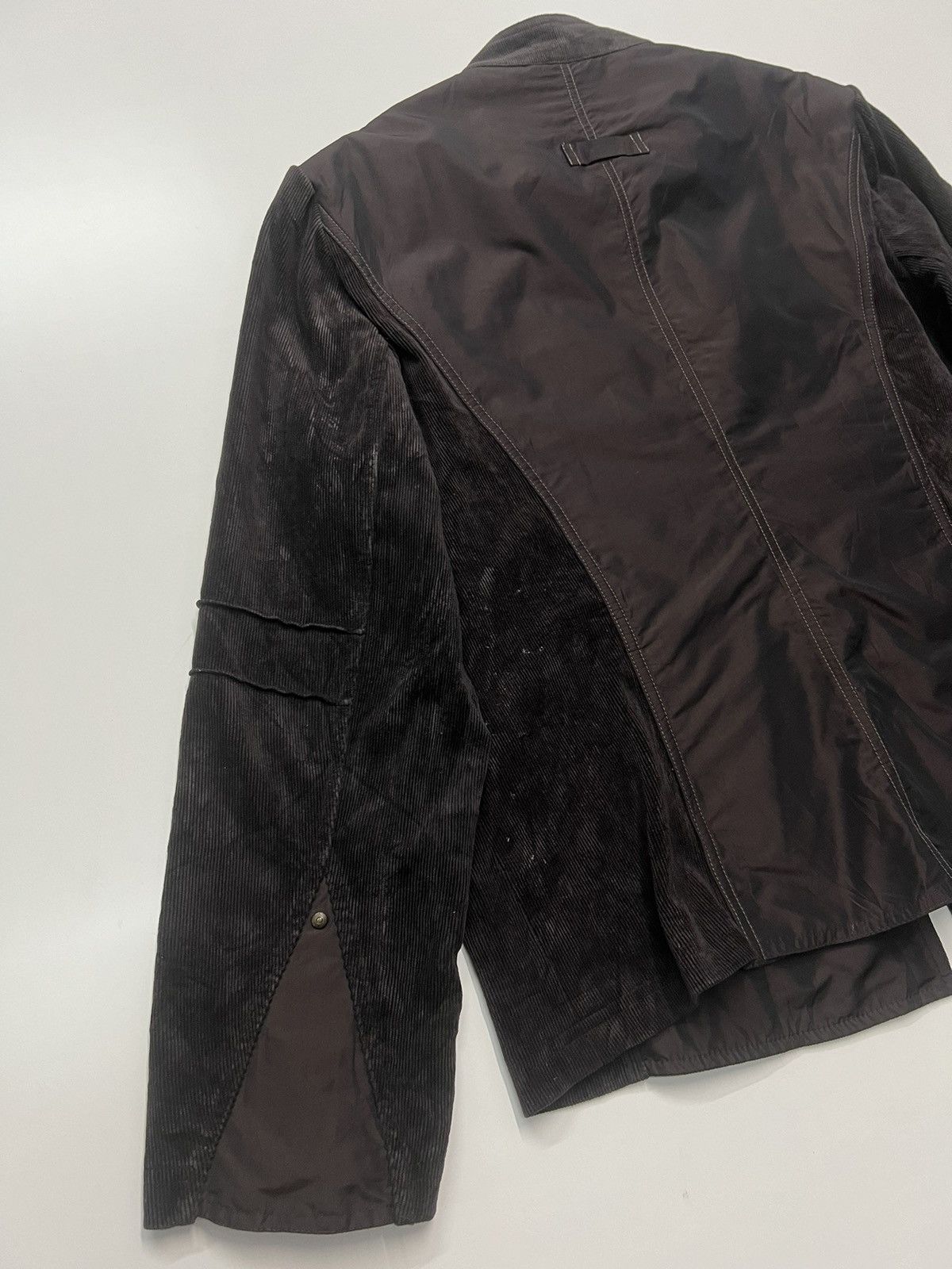 Japanese Brand 🔥UN JOUR AILLEURS CORDUROY JACKET Size L / US 10 / IT 46 - 9 Thumbnail