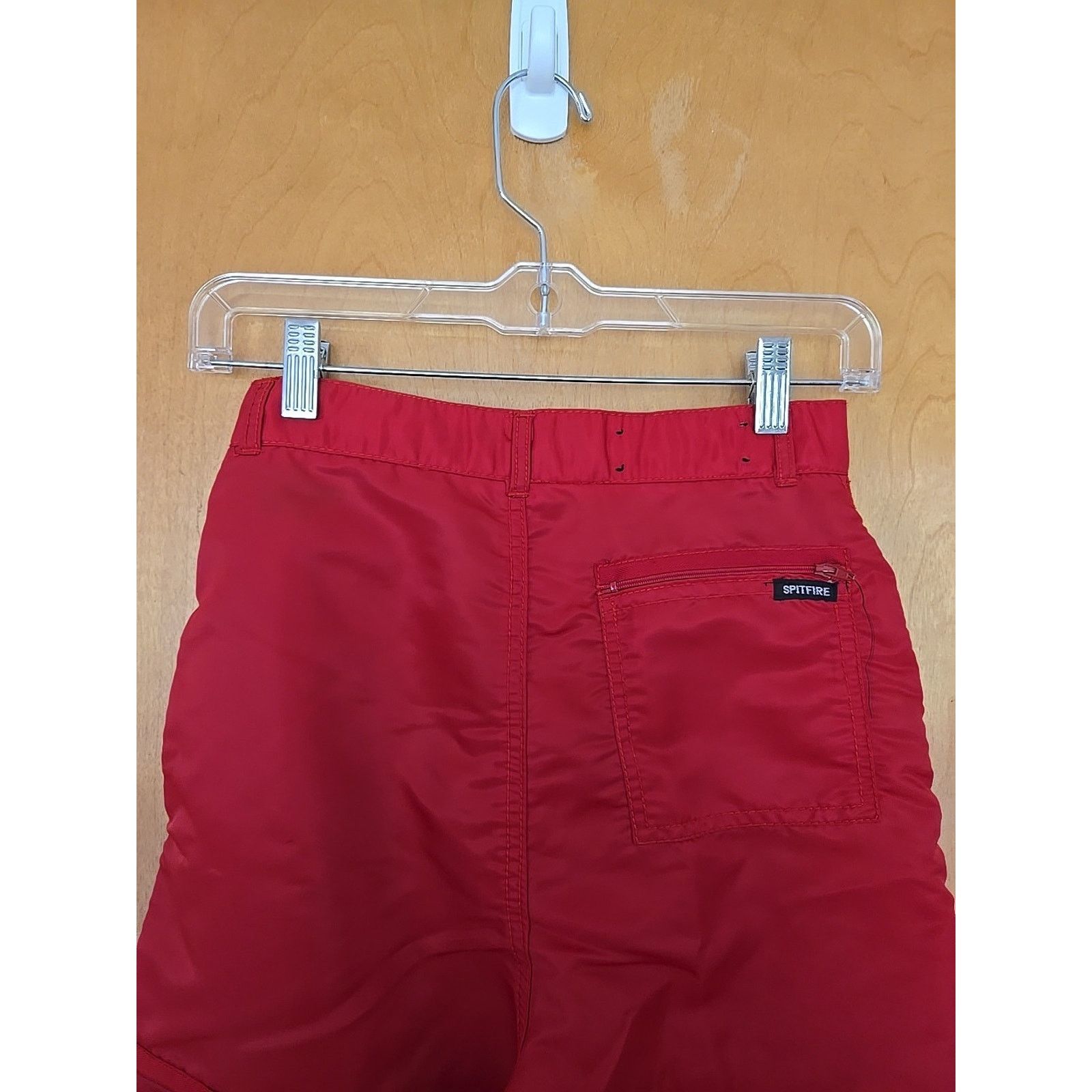 Spitfire Spitfire Nylon Red Parachute Nylon Hot Pants Size 9/10 Size 26" / US 2 / IT 38 - 5 Thumbnail