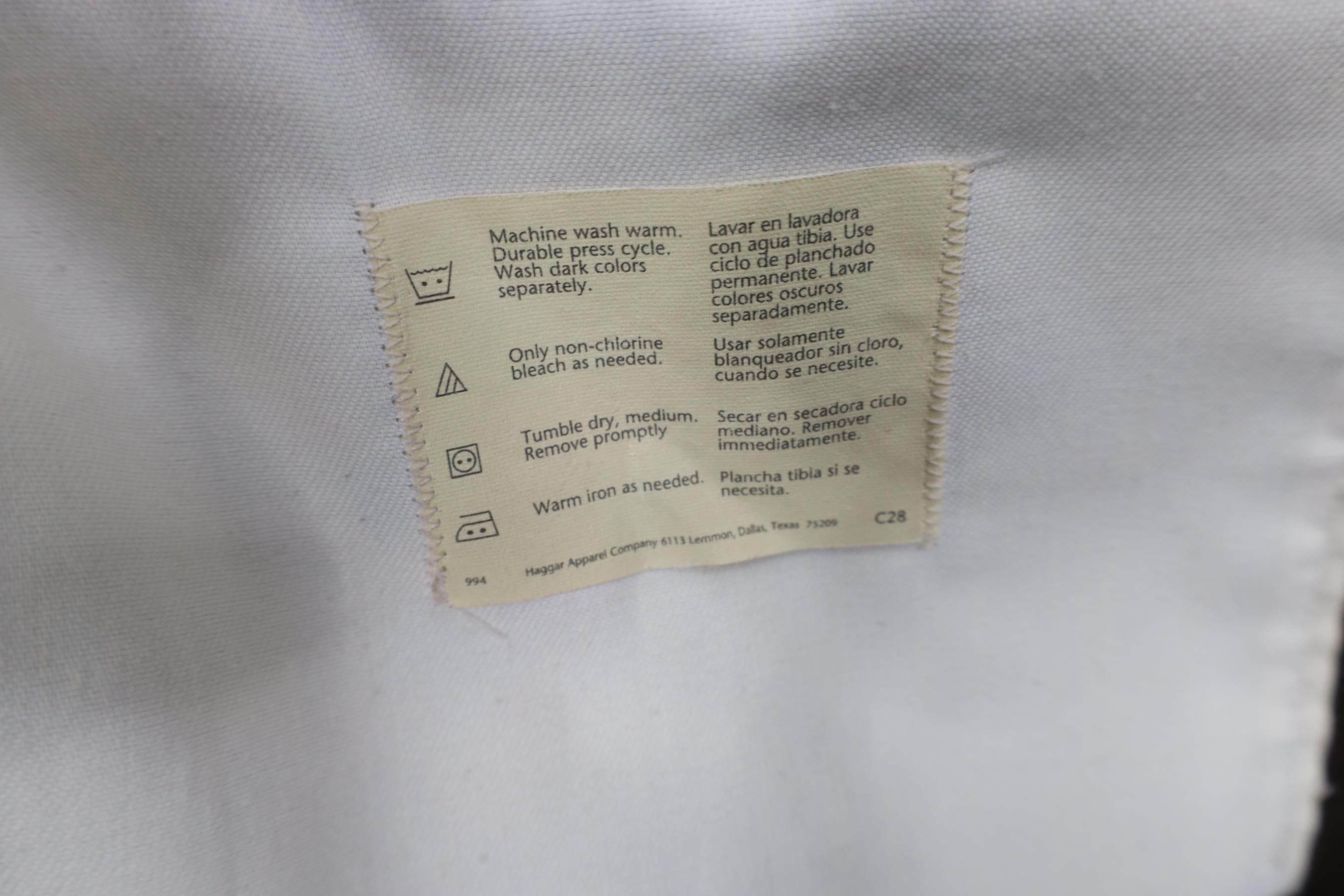 Vintage Vintage 90s Streetwear Gabardine Wide Leg Chino Pants Size US 36 / EU 52 - 9 Thumbnail