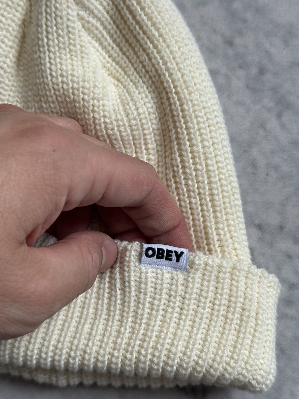 Obey × Vintage Vintage Obey beanie hat Size ONE SIZE - 3 Thumbnail